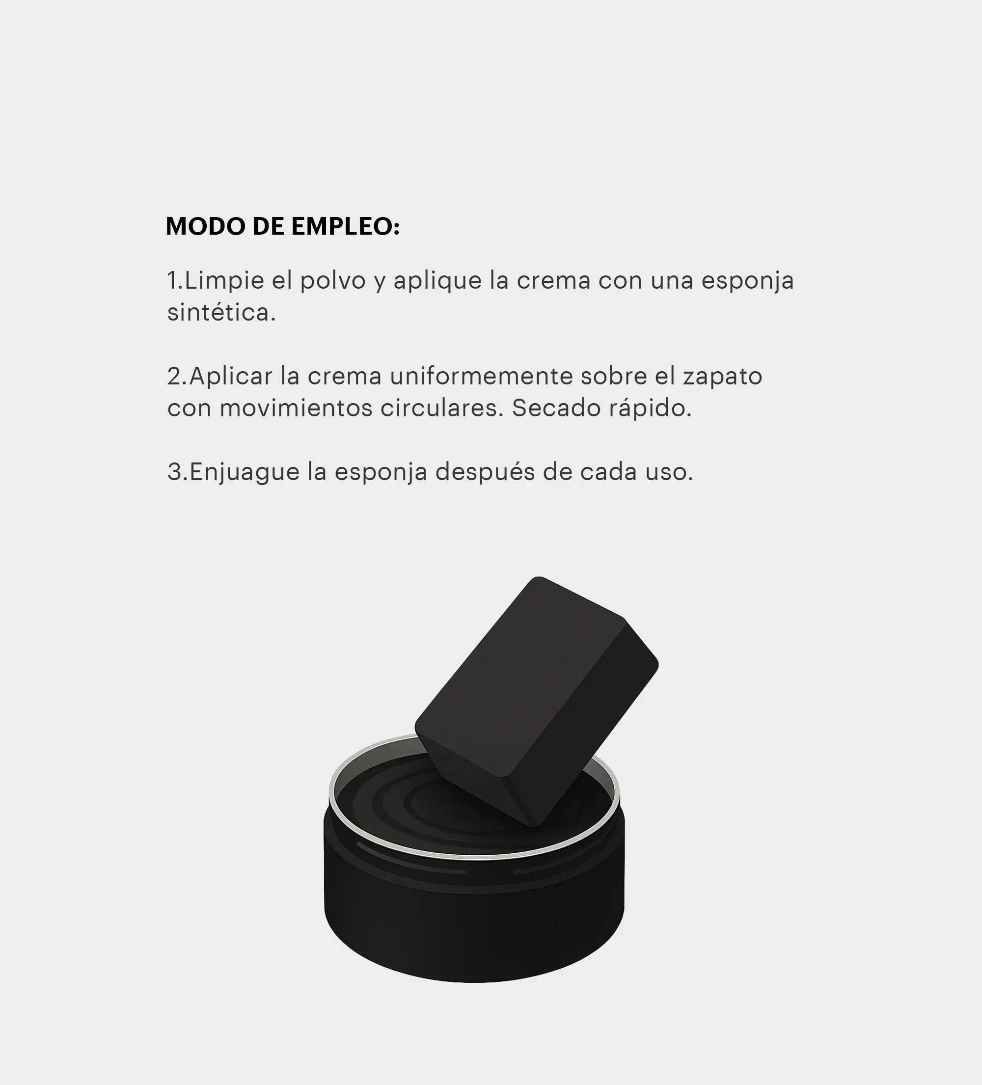 CREMA AUTOBRILLANTE NEGRO