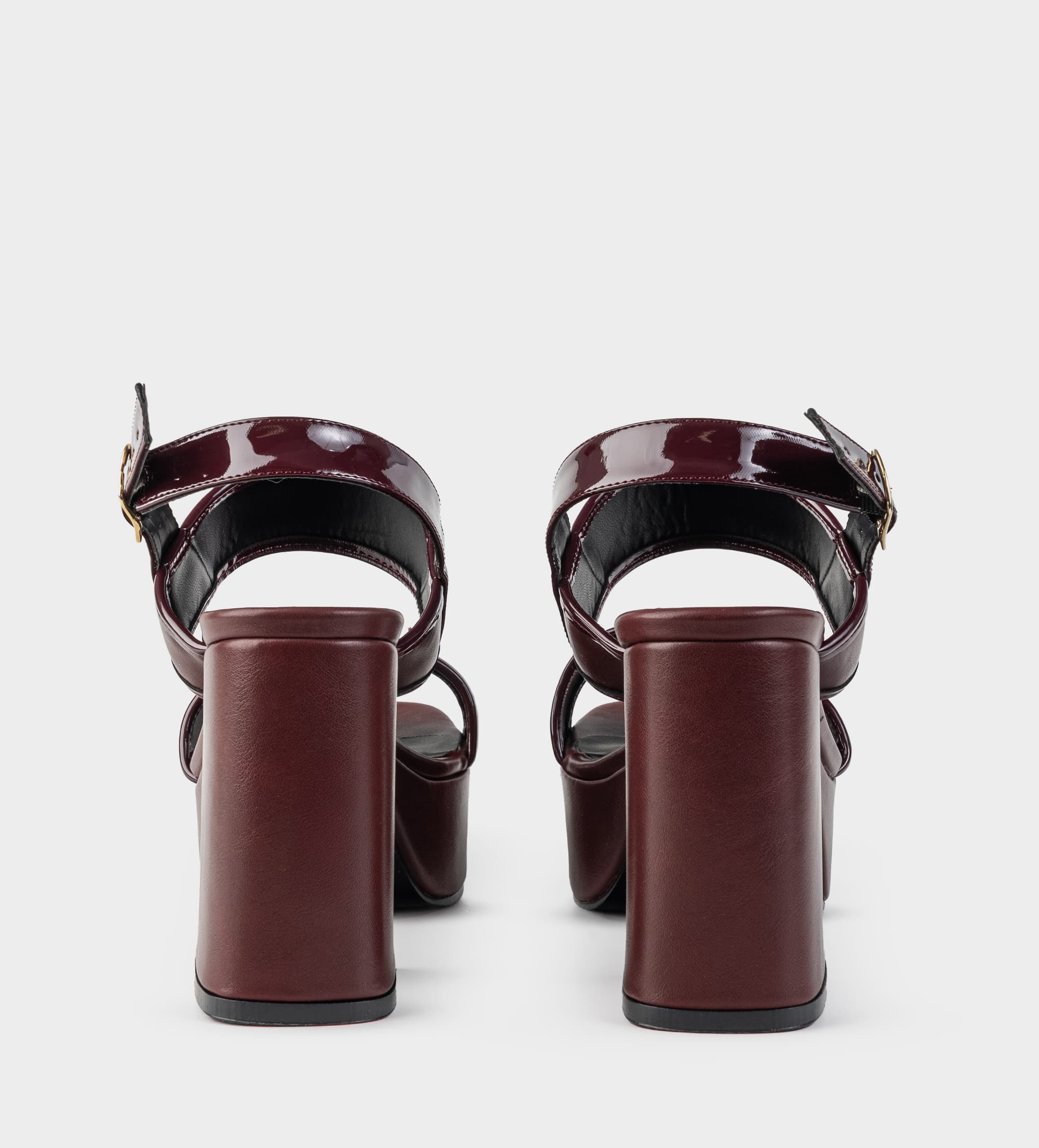 SANDALIA PLATAFORMA XL VINO