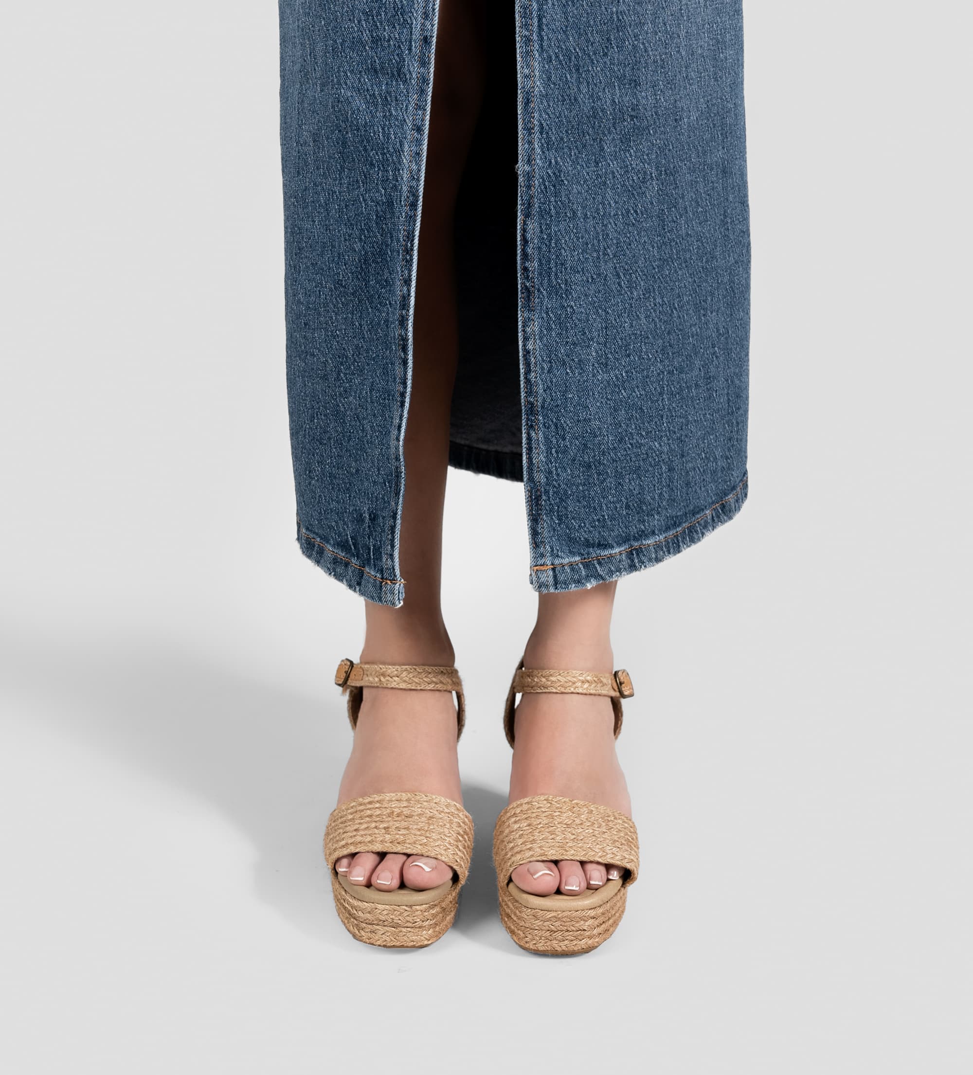 SANDALIA PLATAFORMA YUTE BEIGE