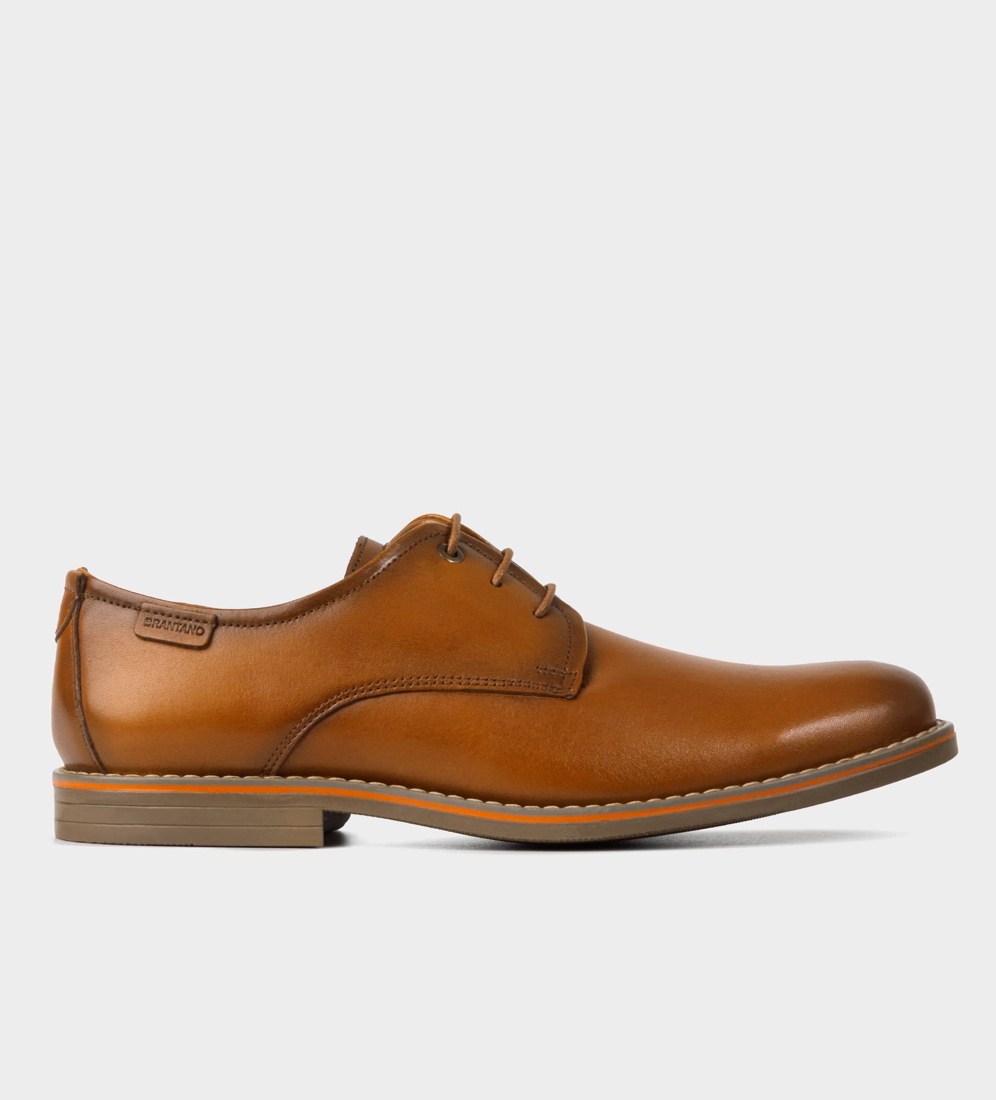 ZAPATO OXFORD PIEL TAN