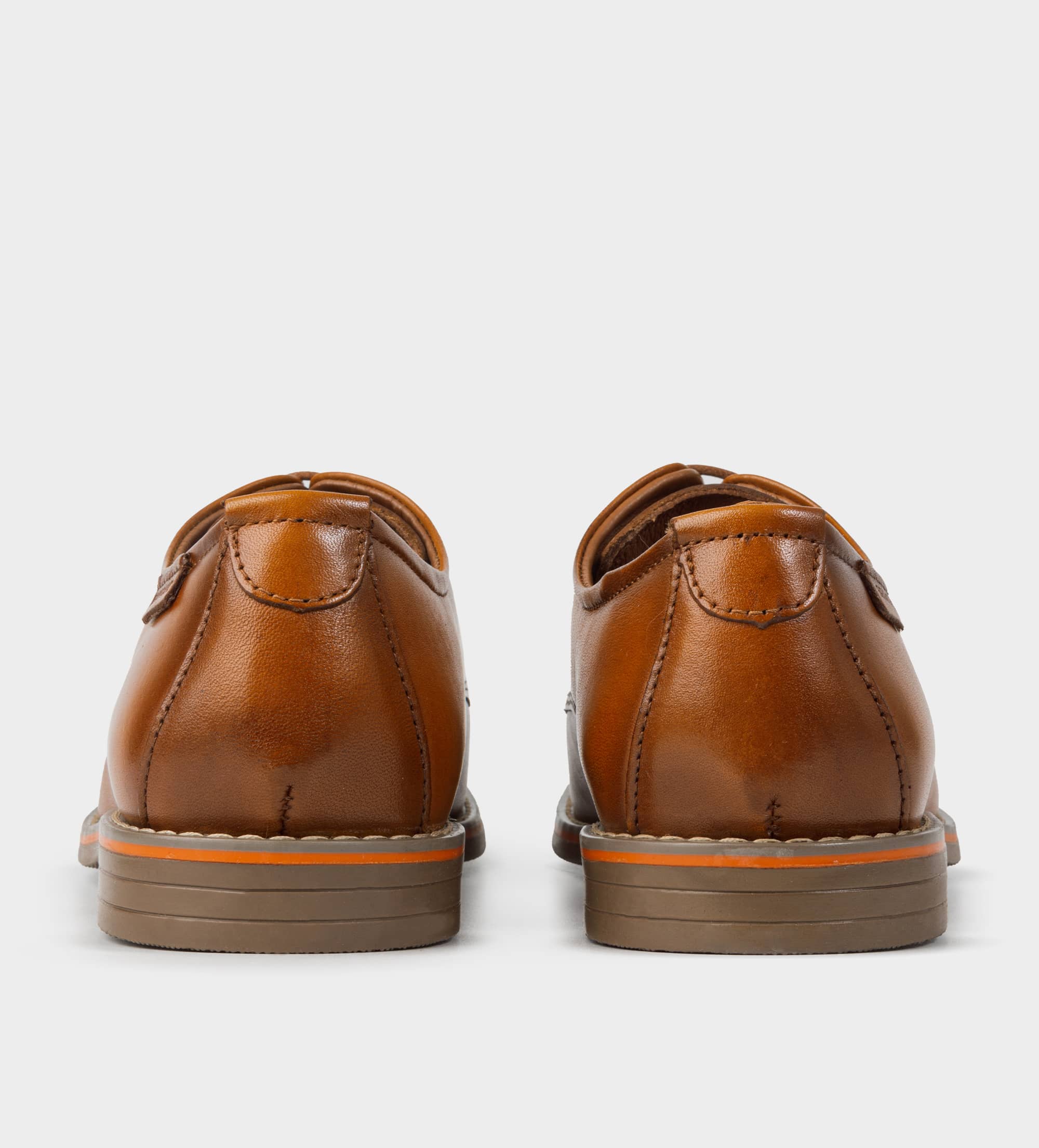 ZAPATO OXFORD PIEL TAN