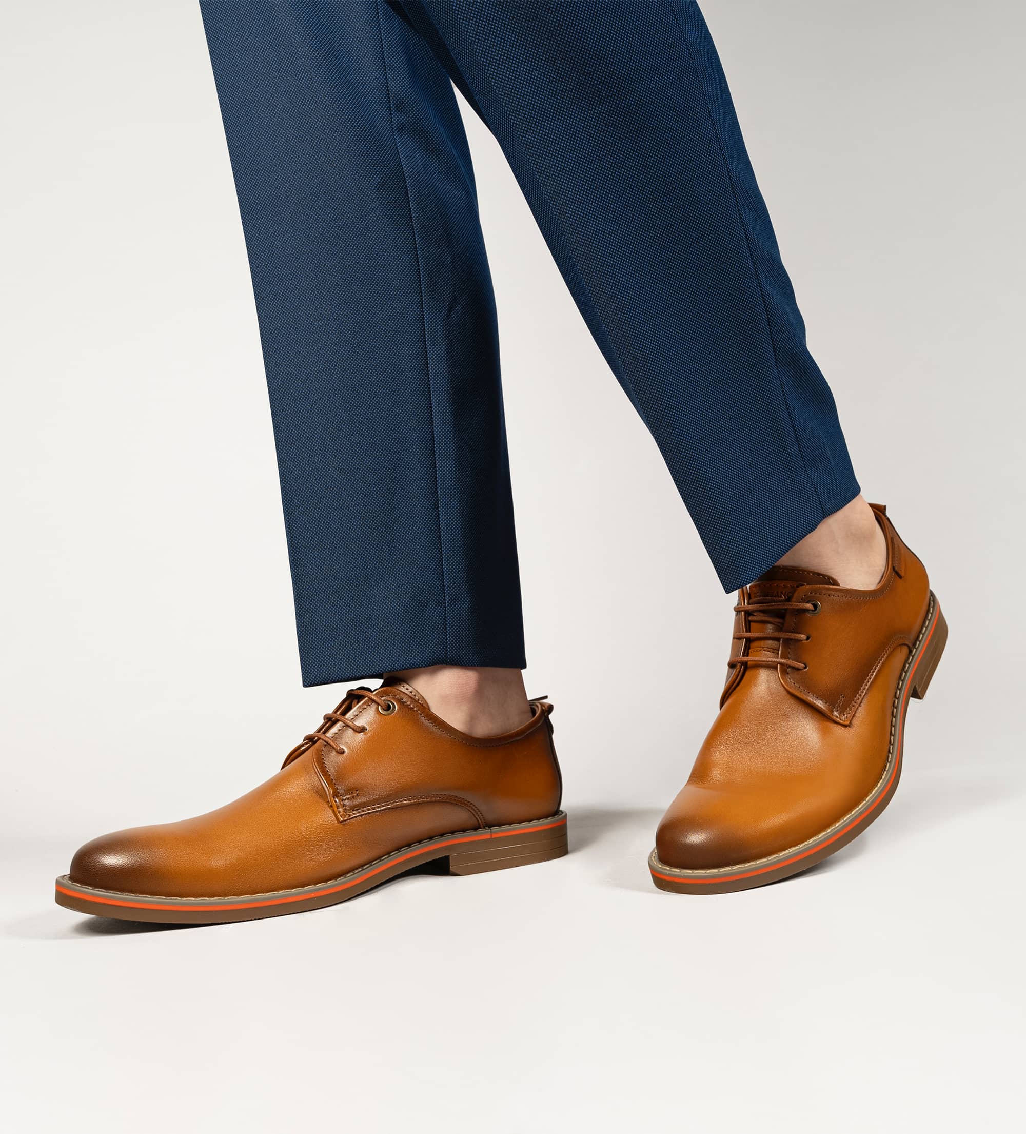 ZAPATO OXFORD PIEL TAN