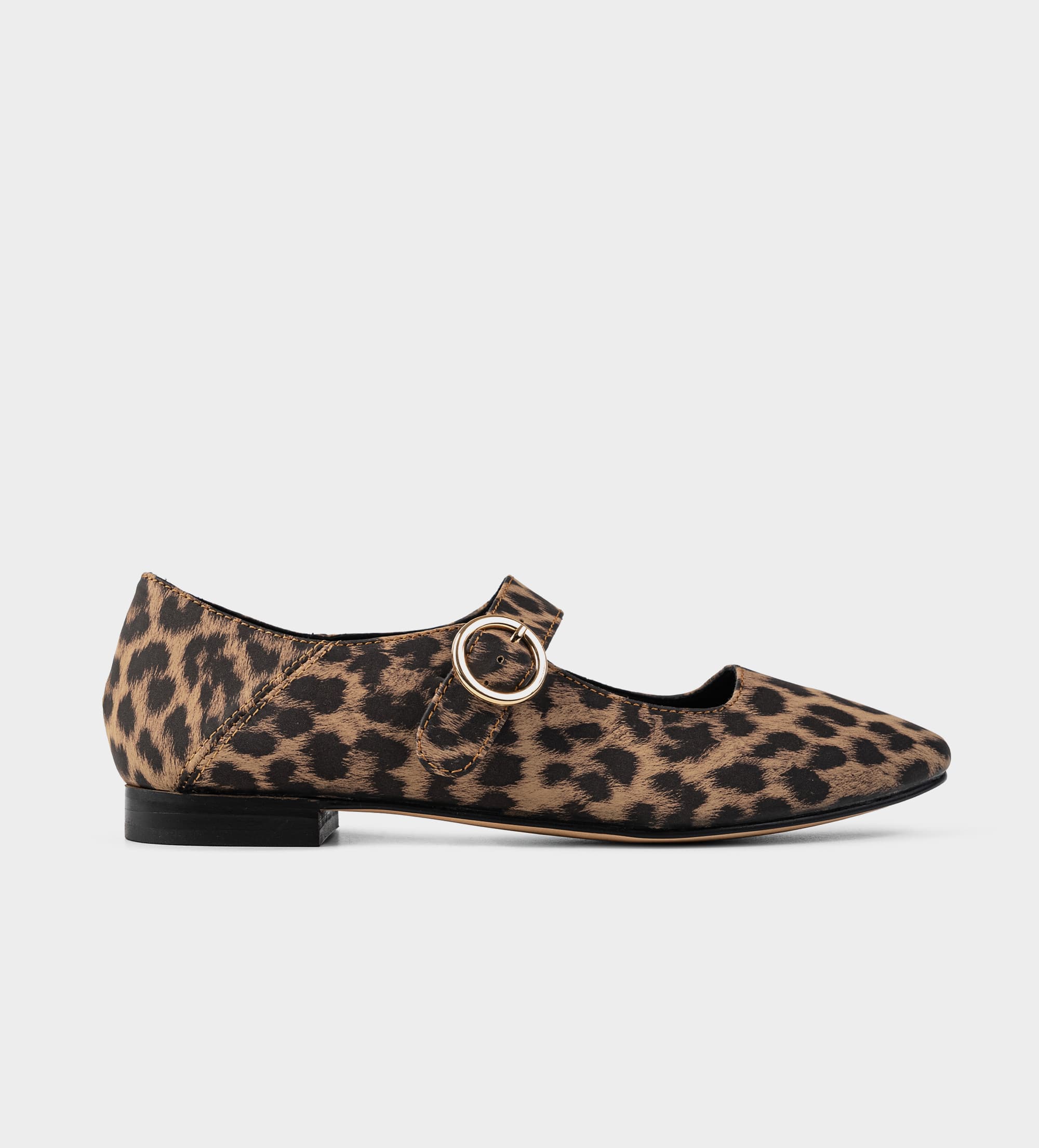 BALERINA MARY JANE ESTAMPADO ANIMAL PRINT
