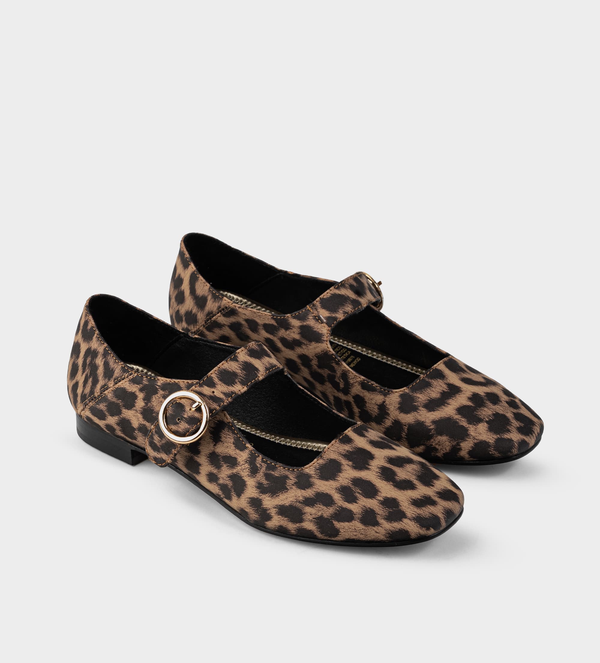 BALERINA MARY JANE ESTAMPADO ANIMAL PRINT