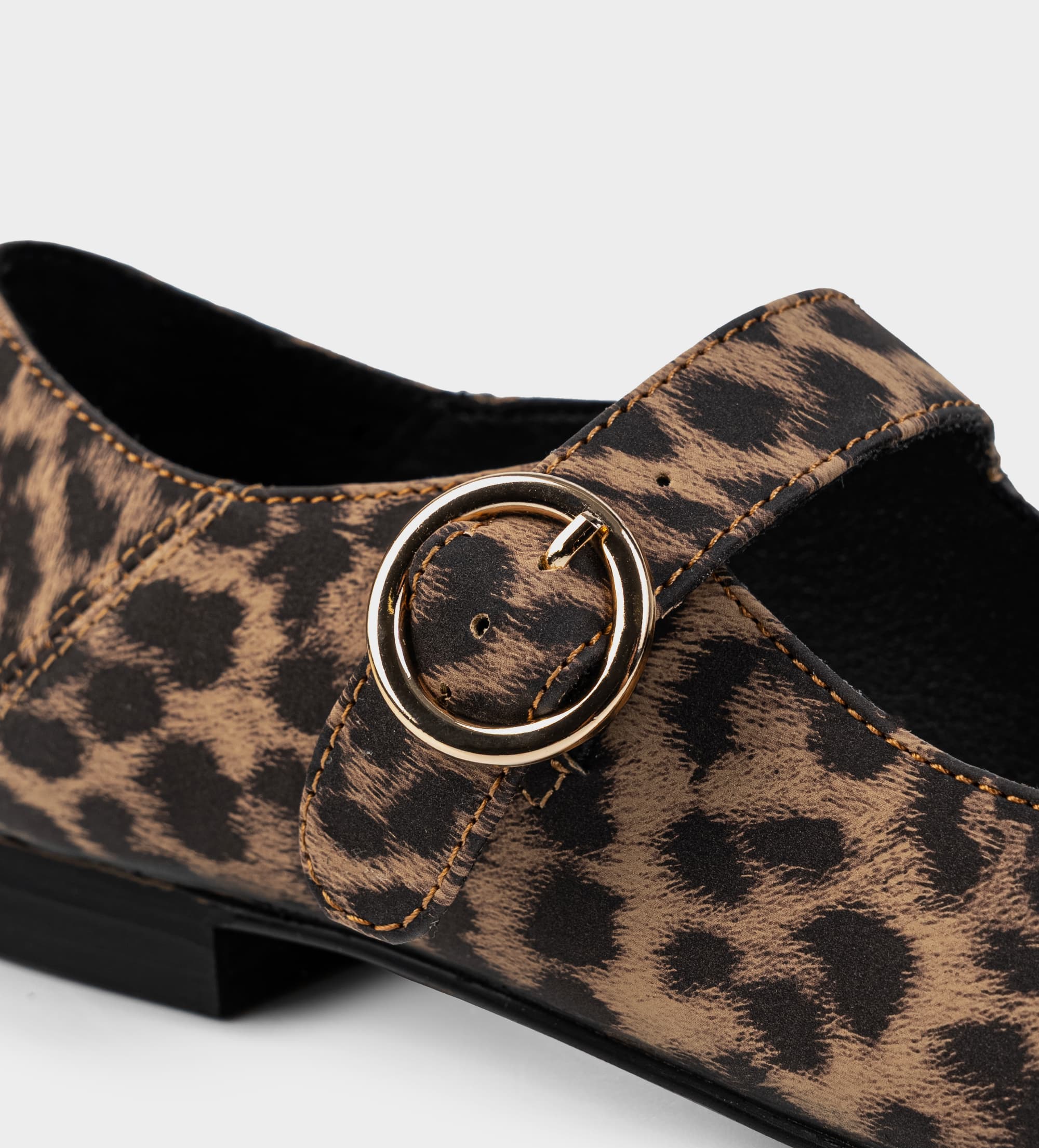 BALERINA MARY JANE ESTAMPADO ANIMAL PRINT