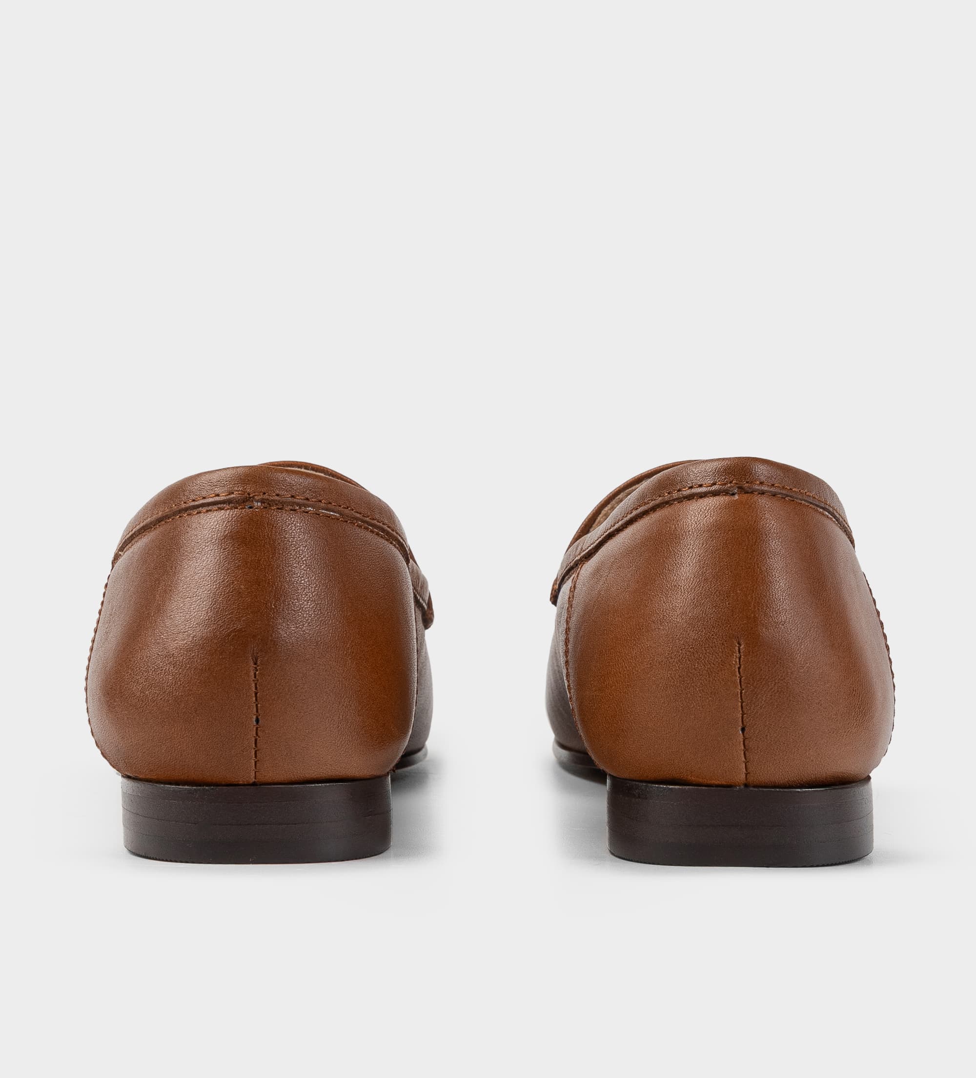 MOCASÍN HERRAJE PIEL CAFÉ