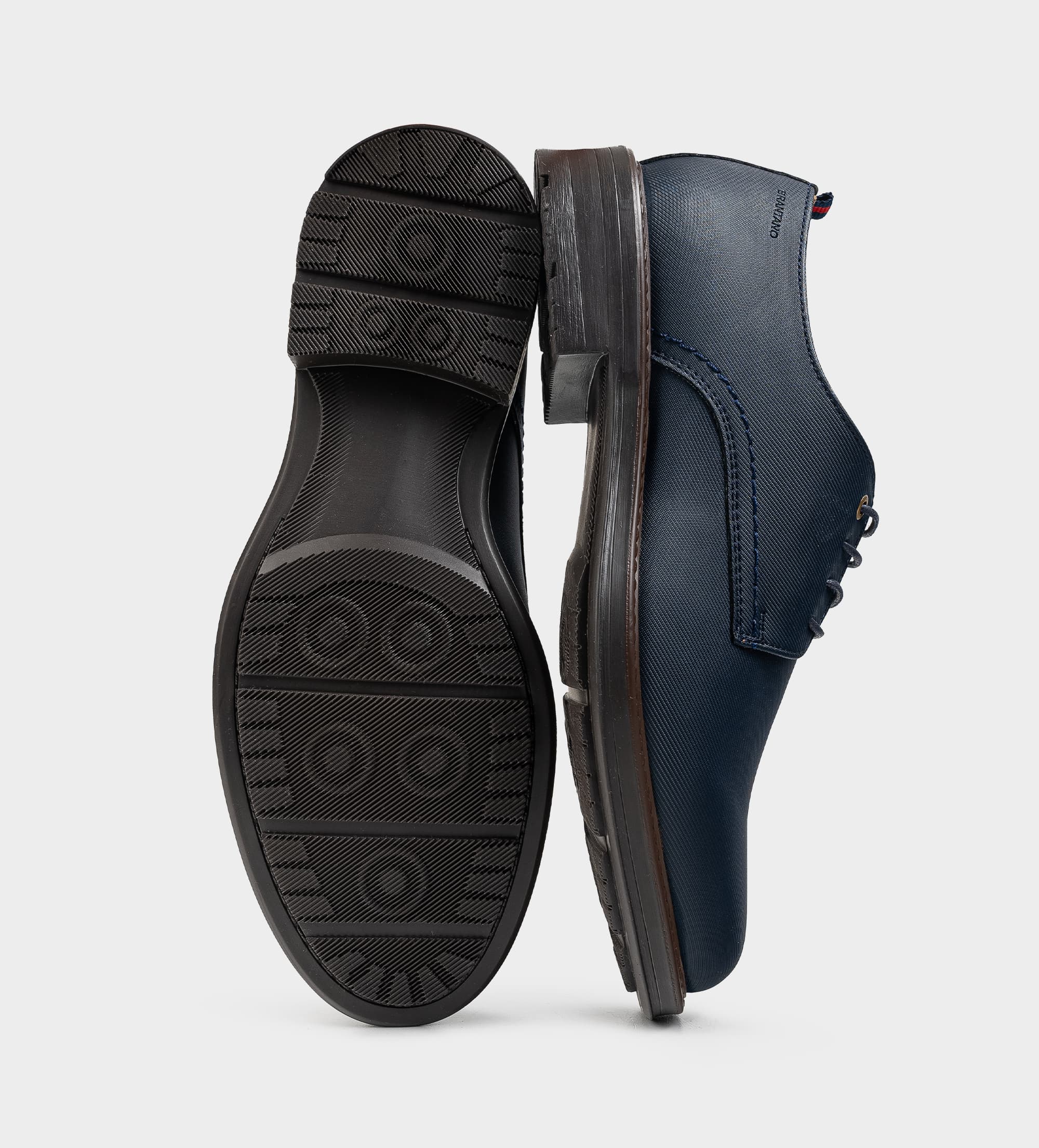 ZAPATO CASUAL DERBY AZUL