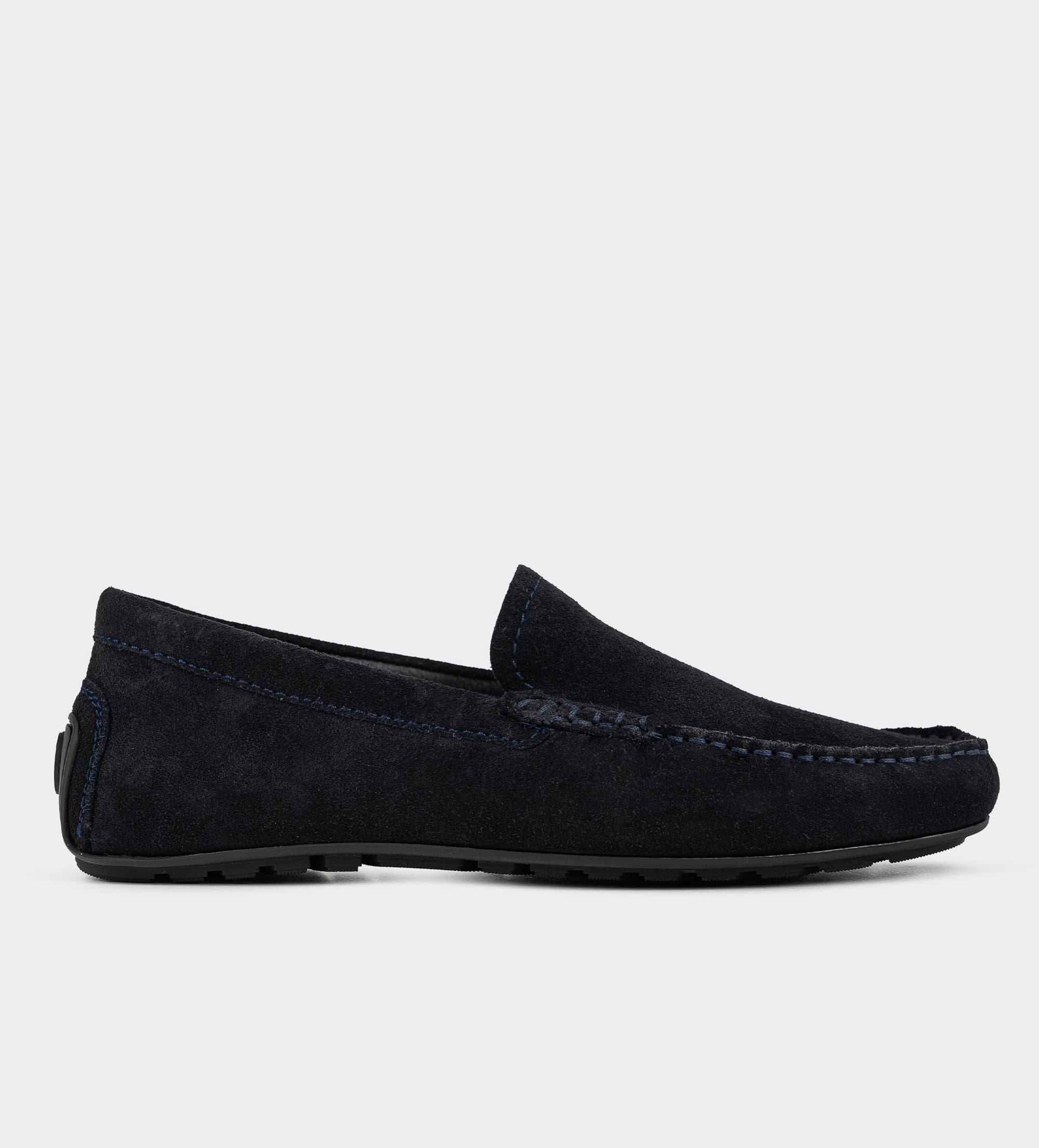 MOCASÍN CASUAL NUBUCK MARINO