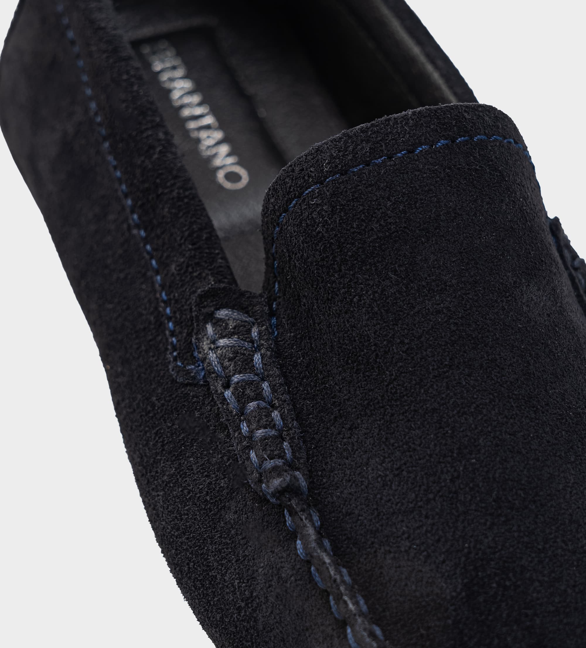 MOCASÍN CASUAL NUBUCK MARINO