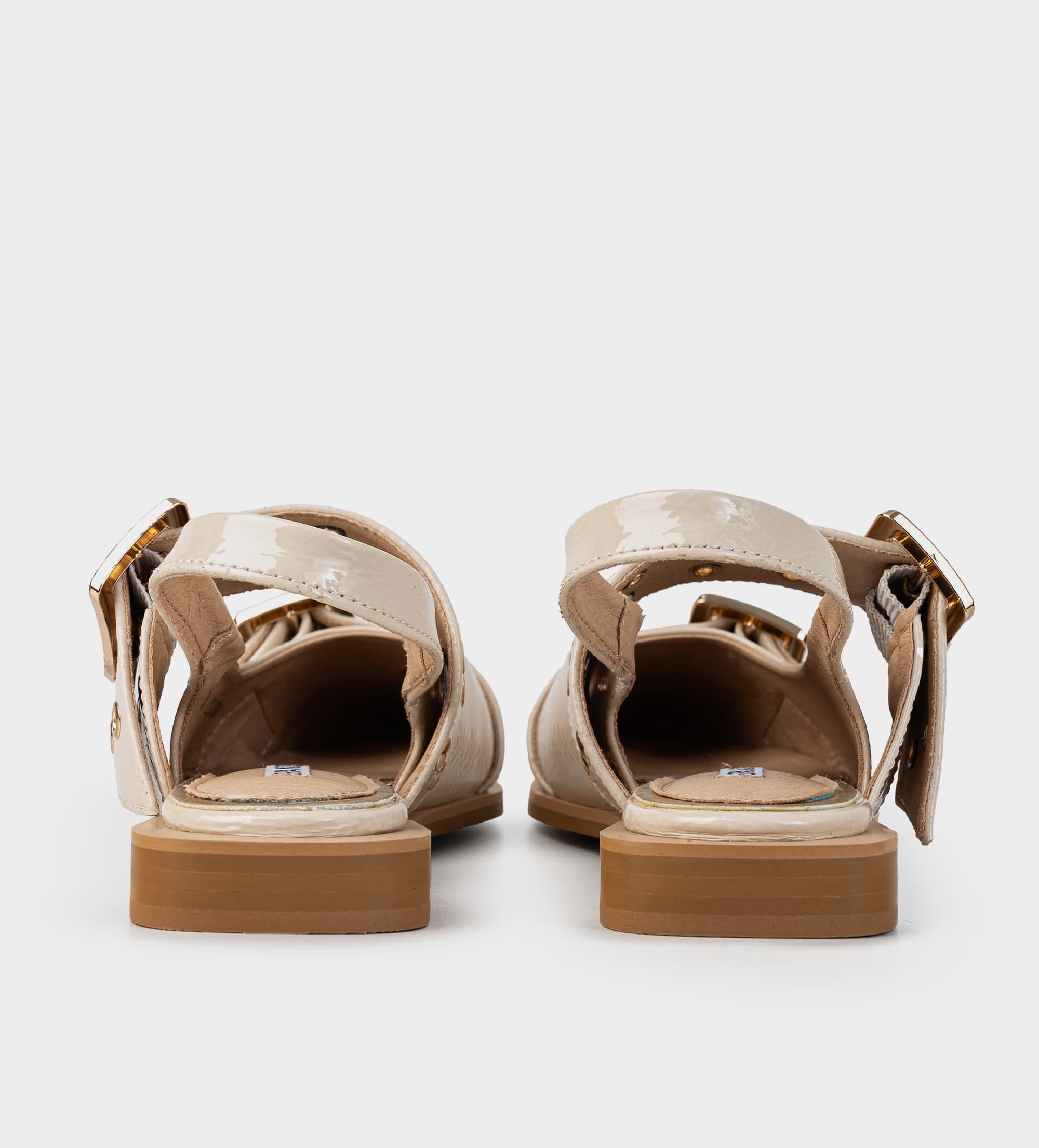 BALERINA HEBILLA CHAROL BEIGE