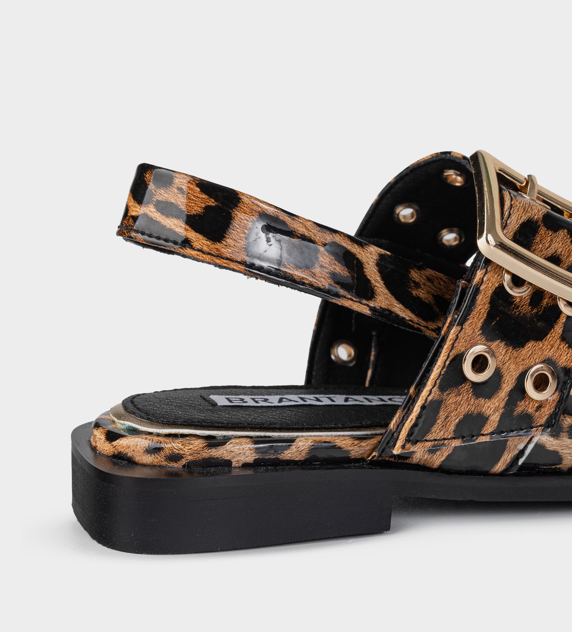 BALERINA HEBILLA CHAROL ANIMAL PRINT