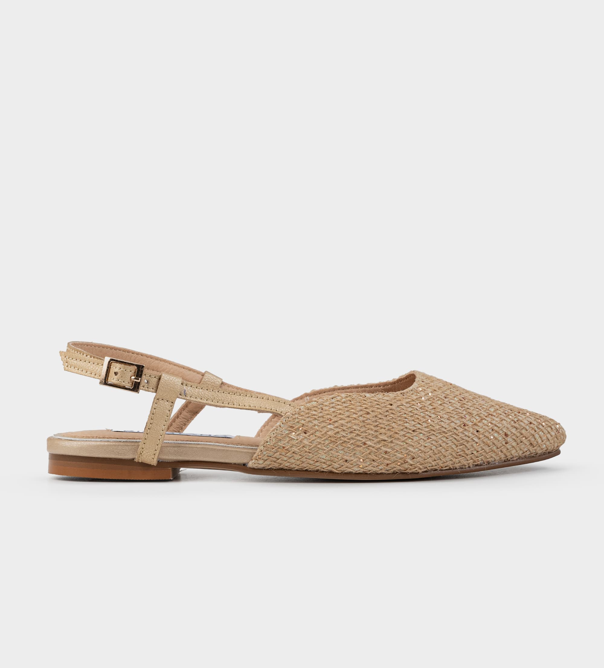 BALERINA DESTALONADA YUTE BEIGE