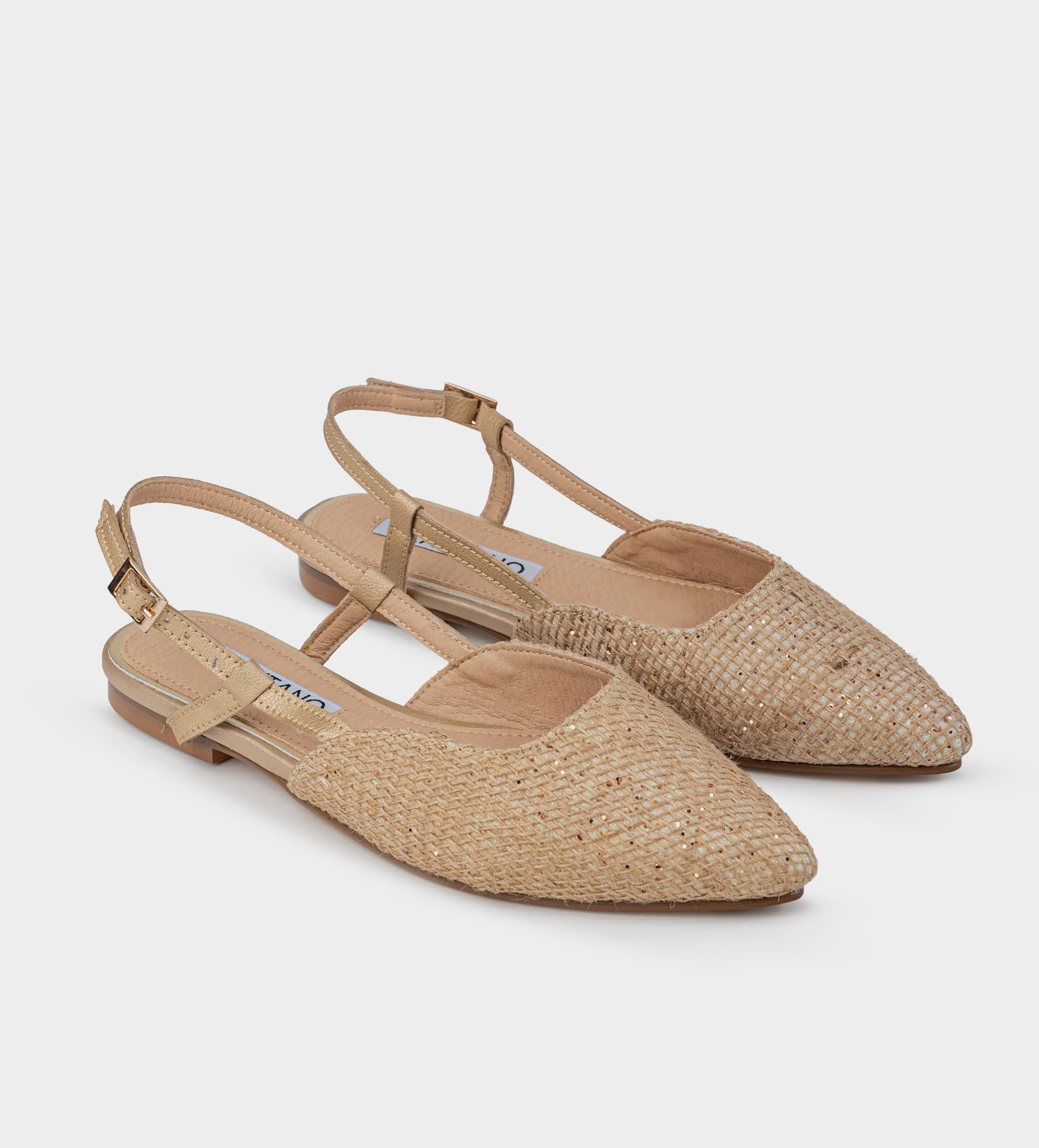 BALERINA DESTALONADA YUTE BEIGE
