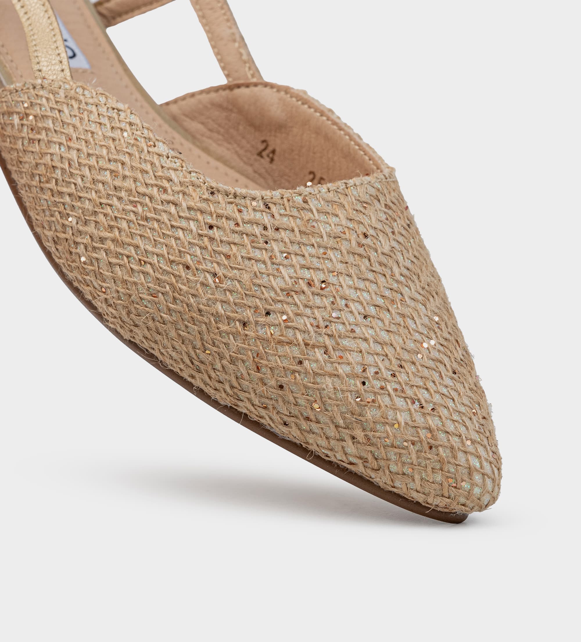 BALERINA DESTALONADA YUTE BEIGE