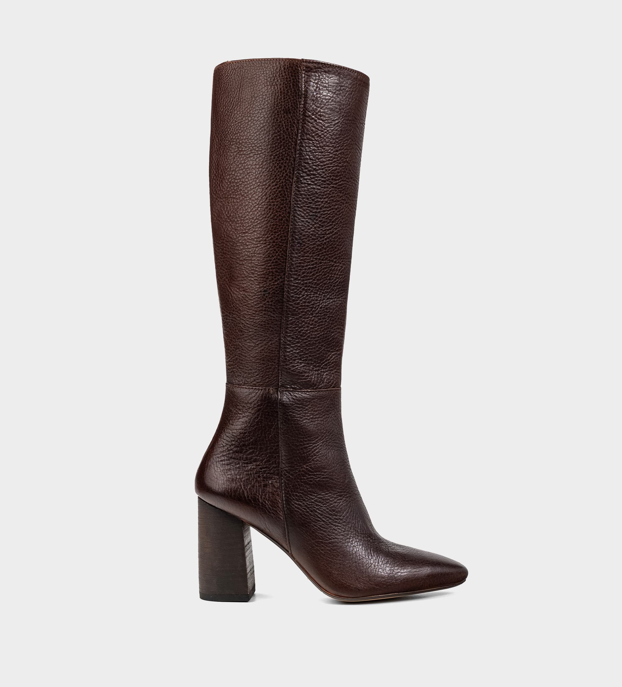 BOTA ALTA PIEL CAFÉ