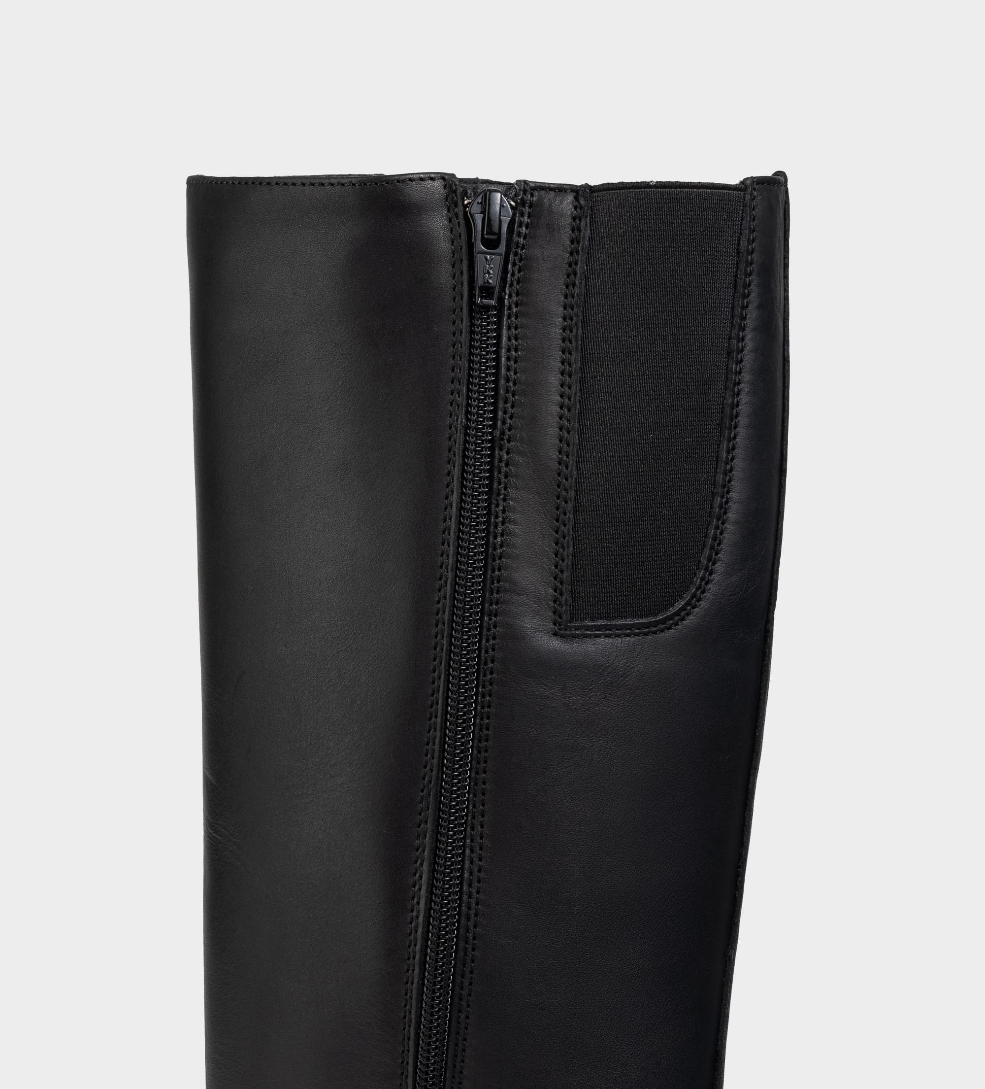 BOTA ALTA ECUESTRE PIEL NEGRO