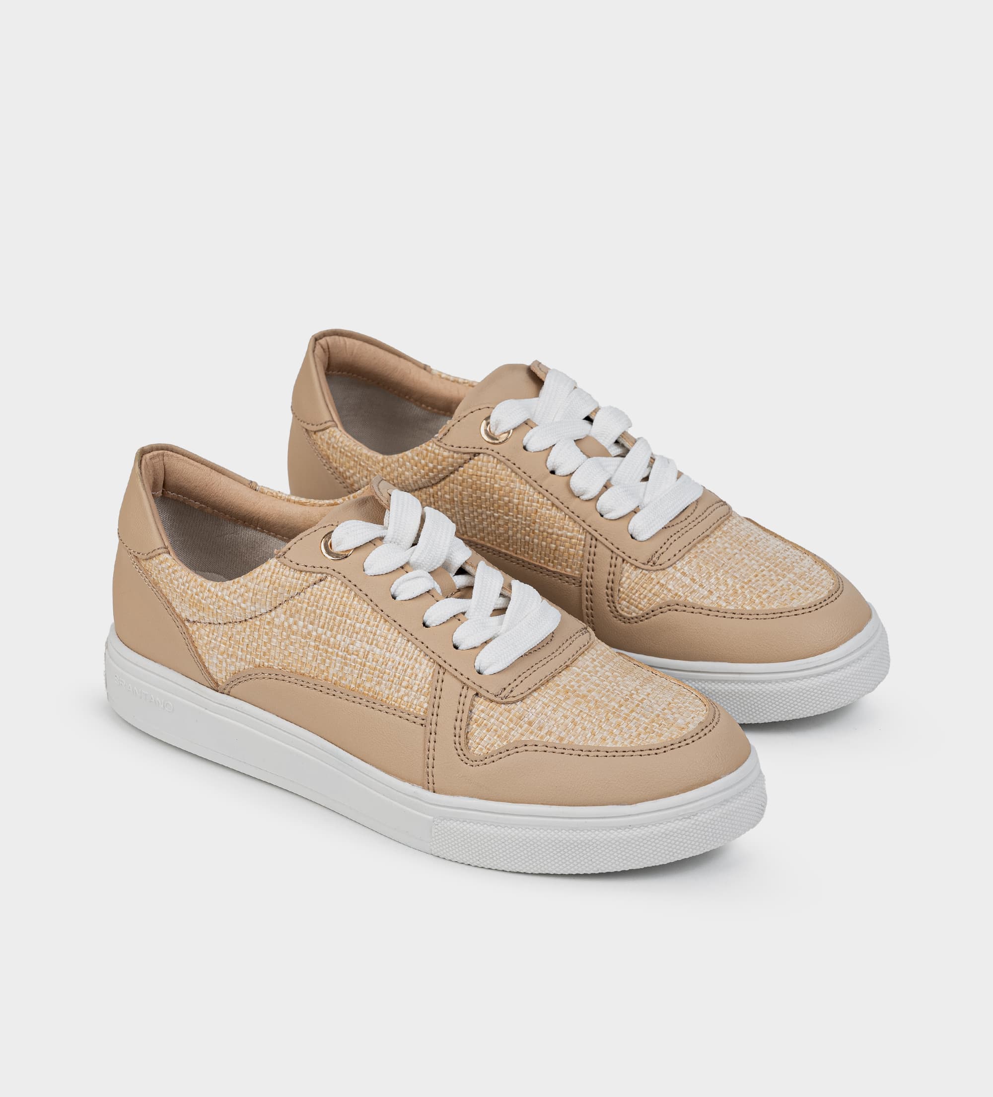 SNEAKERS TWEED CASUAL BEIGE