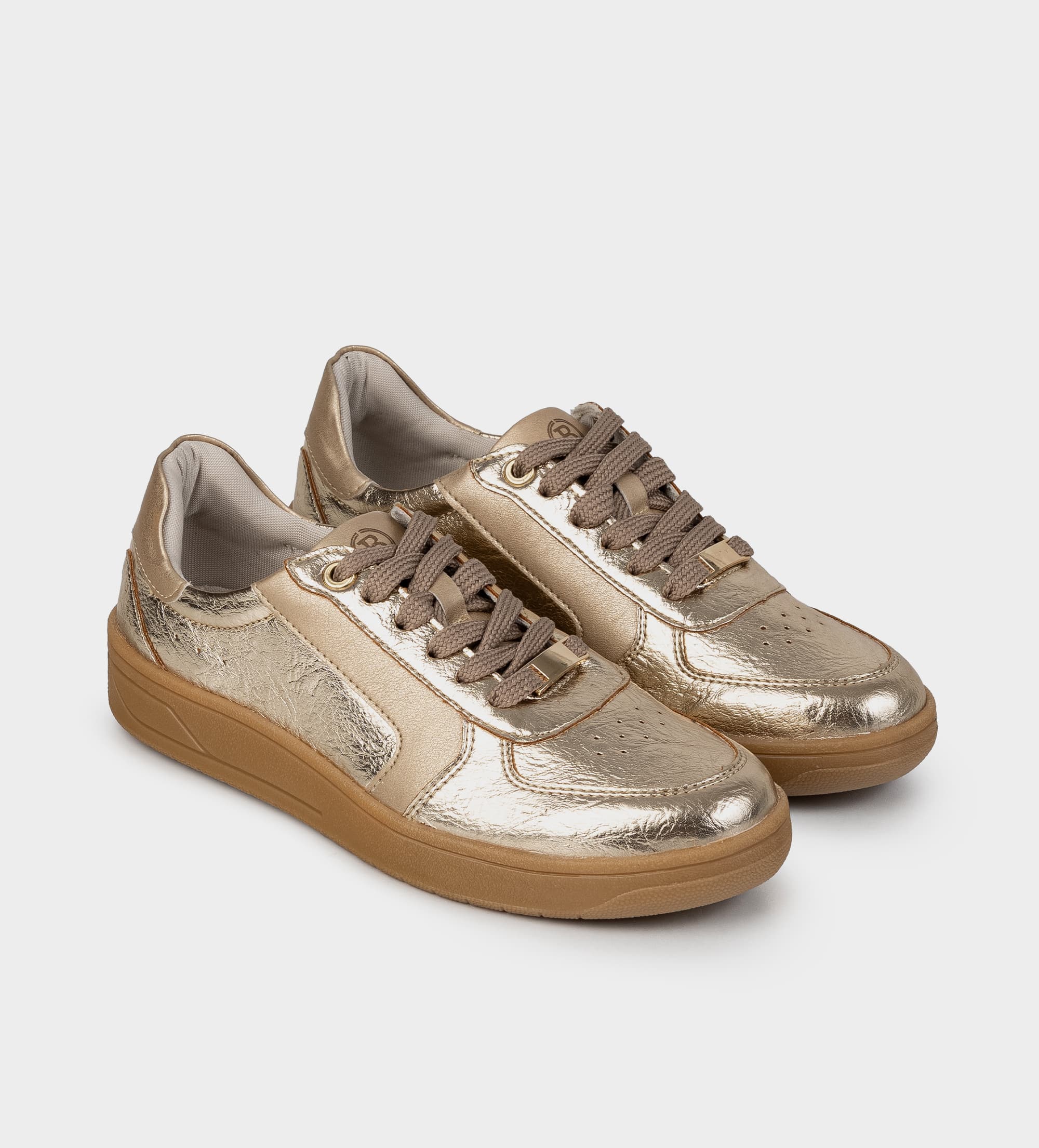 SNEAKER CASUAL ORO BEIGE