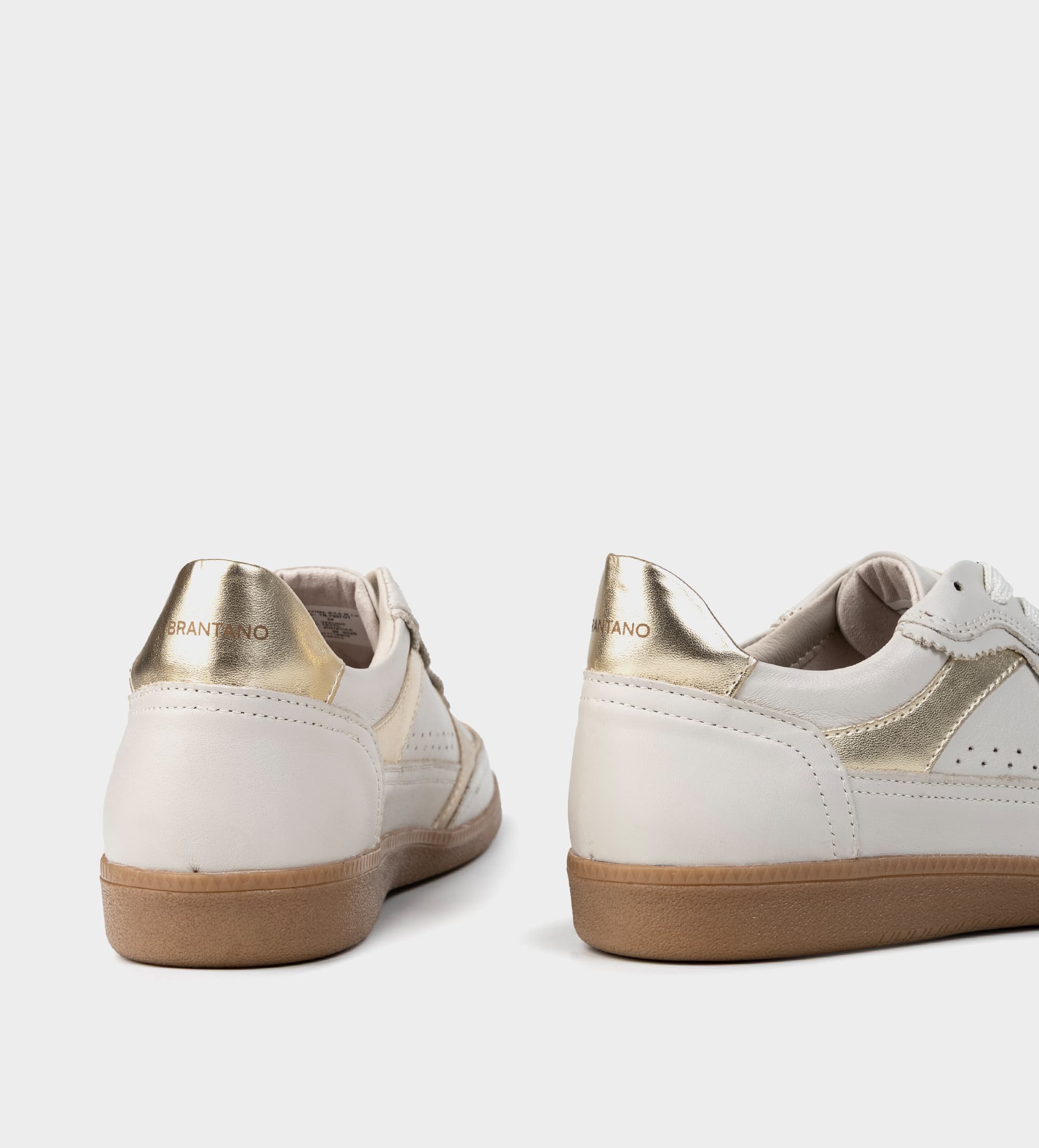 SNEAKER RETRO CASUAL PIEL BLANCO