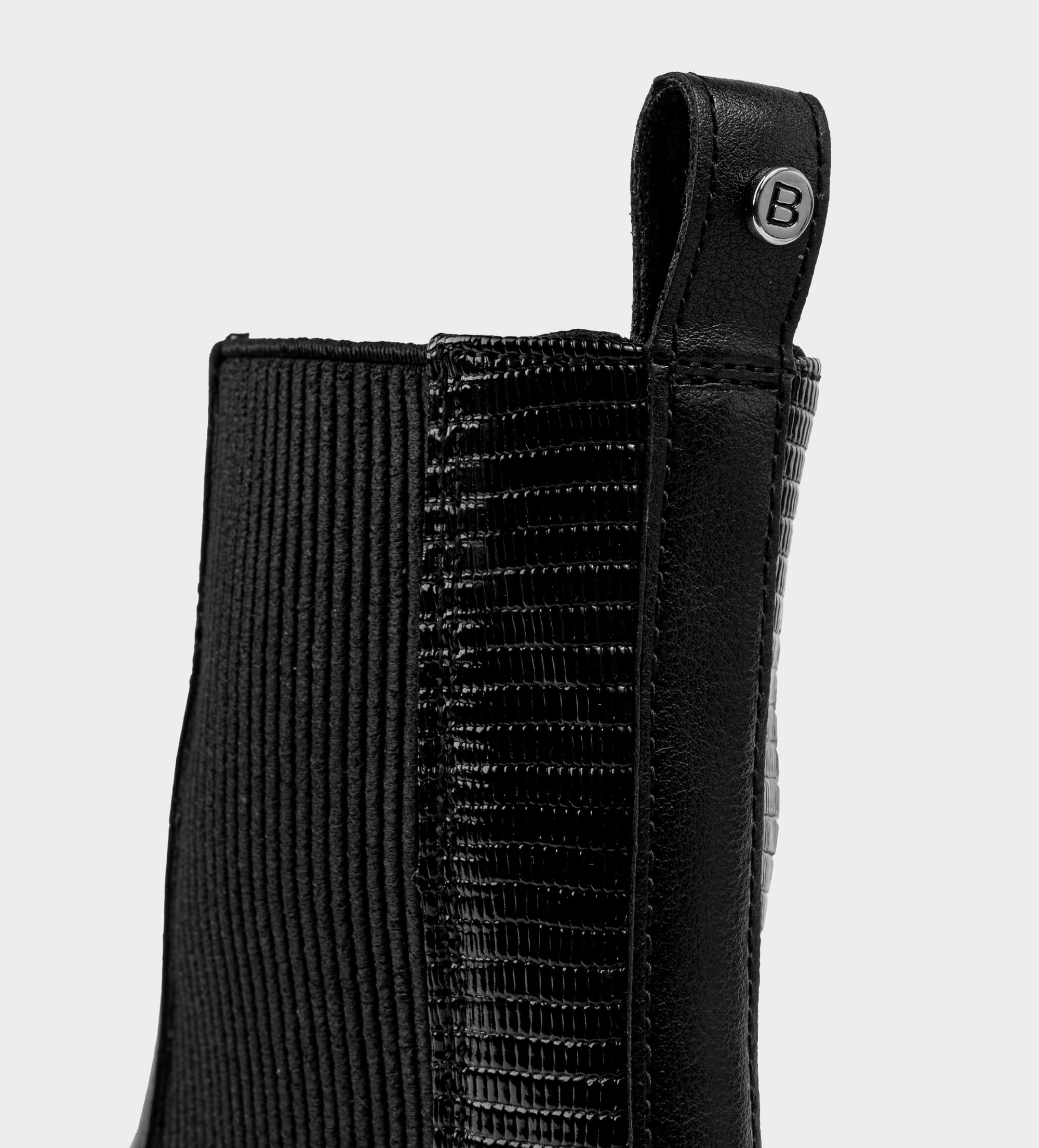 BOTIN CASUAL CHELSEA NEGRO