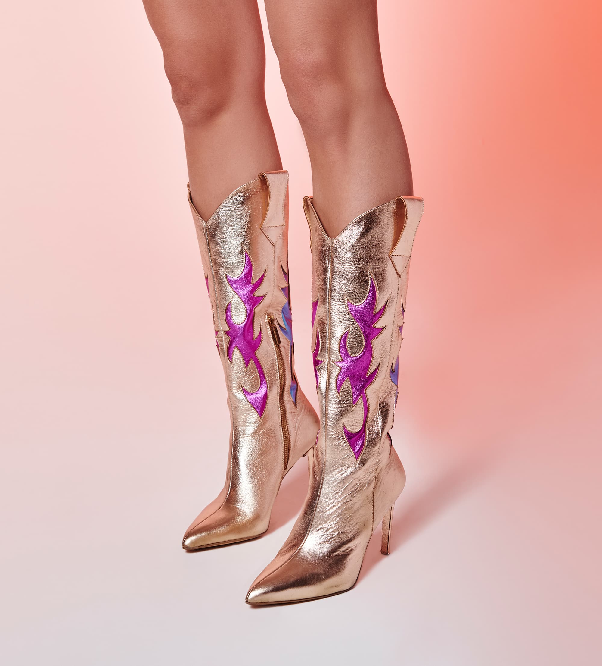 BOTA WESTERN PIEL ORO – - Main Image