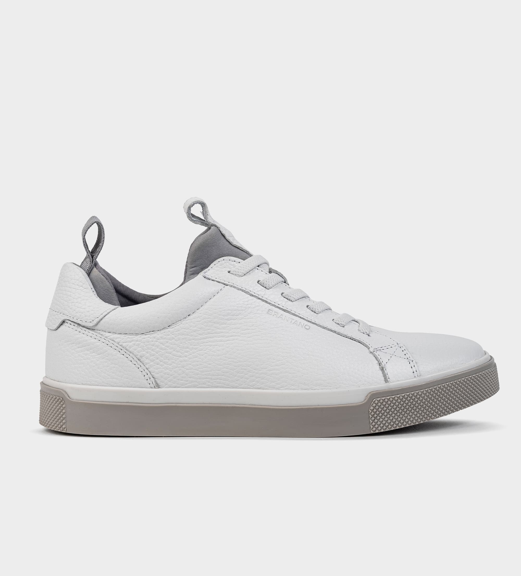 SNEAKER CALCETÍN HERMÉTICO PIEL BLANCO