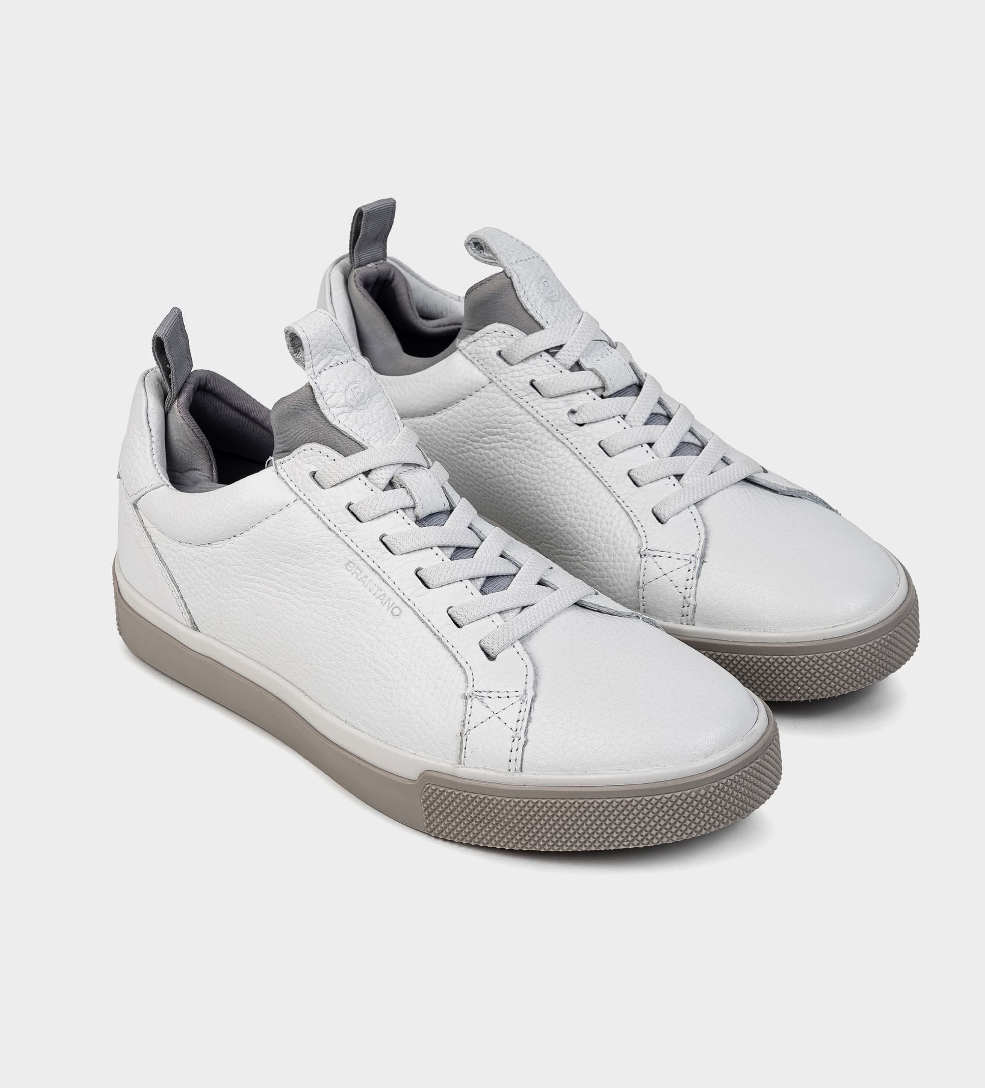 SNEAKER CALCETÍN HERMÉTICO PIEL BLANCO