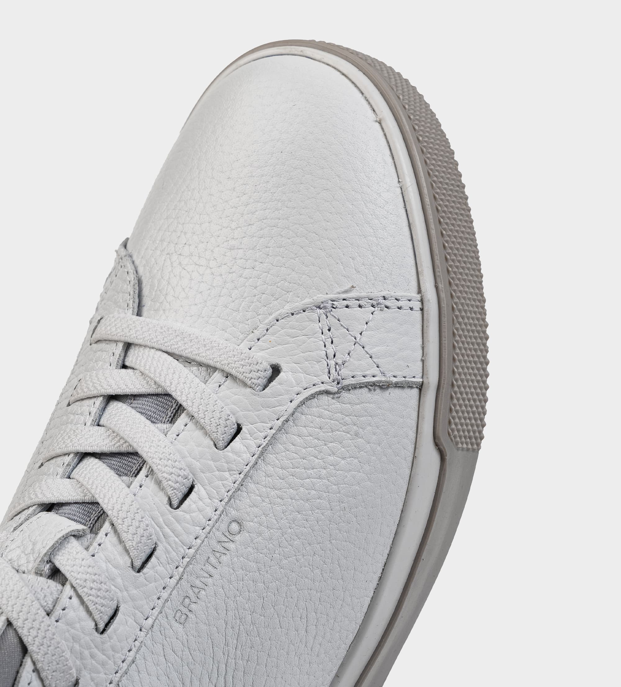 SNEAKER CALCETÍN HERMÉTICO PIEL BLANCO