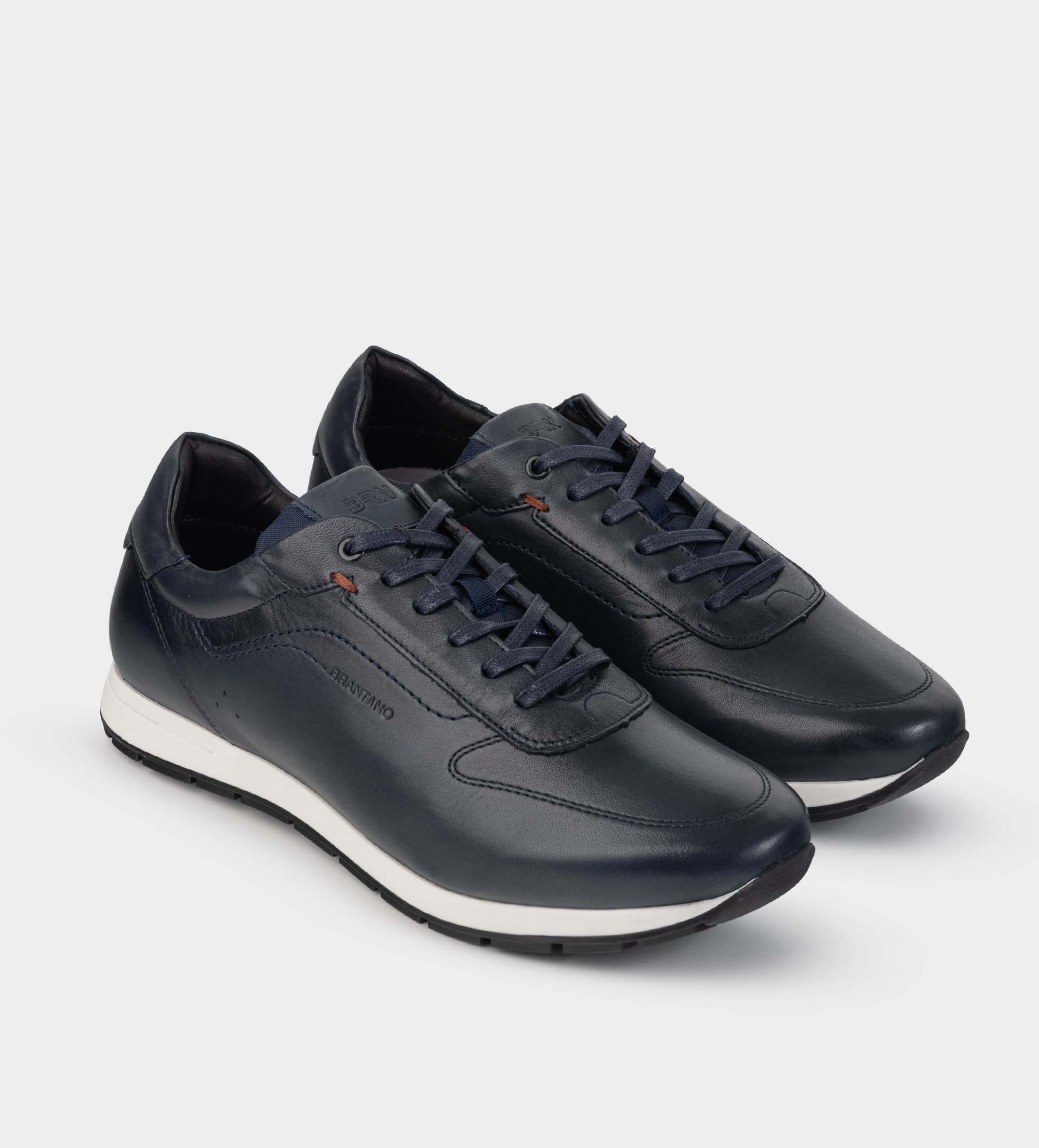 SNEAKER CASUAL PIEL AZUL