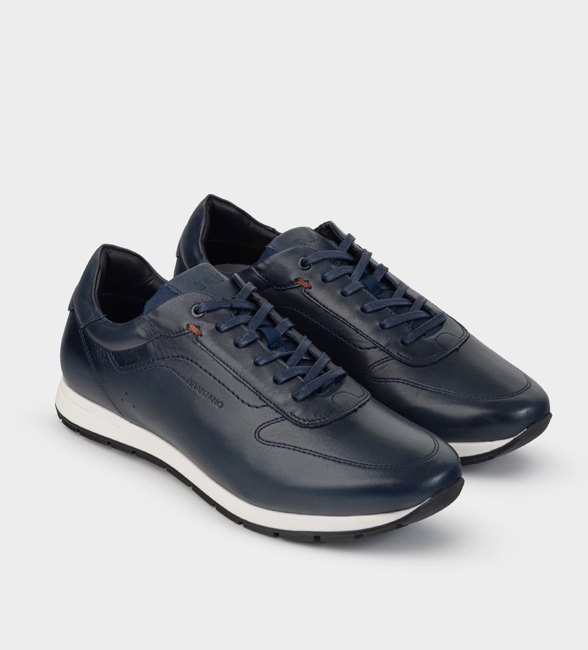 SNEAKER CASUAL PIEL AZUL
