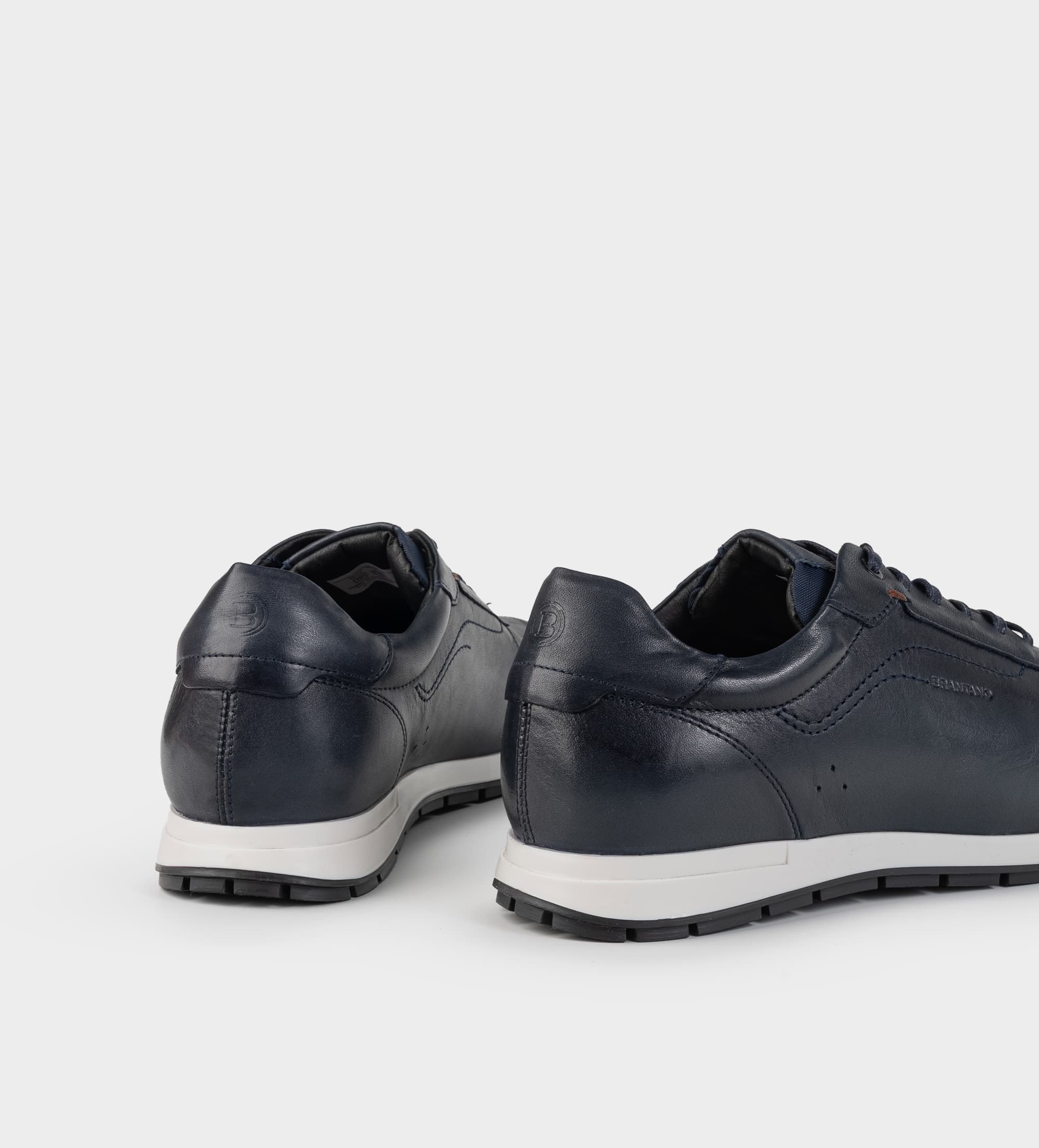 SNEAKER CASUAL PIEL AZUL