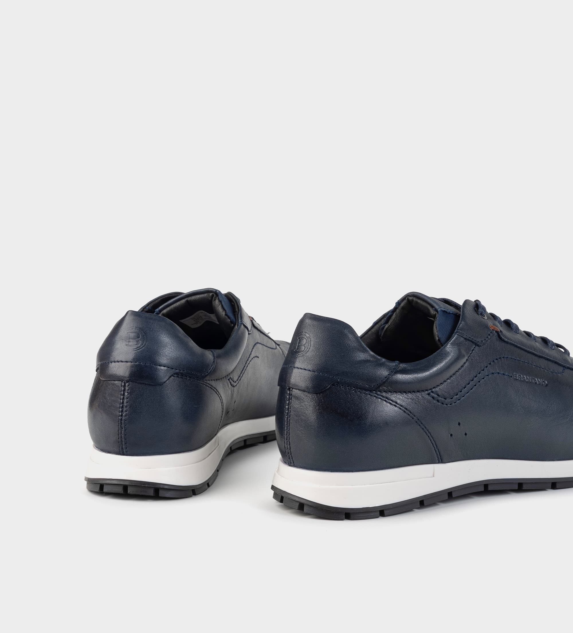 SNEAKER CASUAL PIEL AZUL