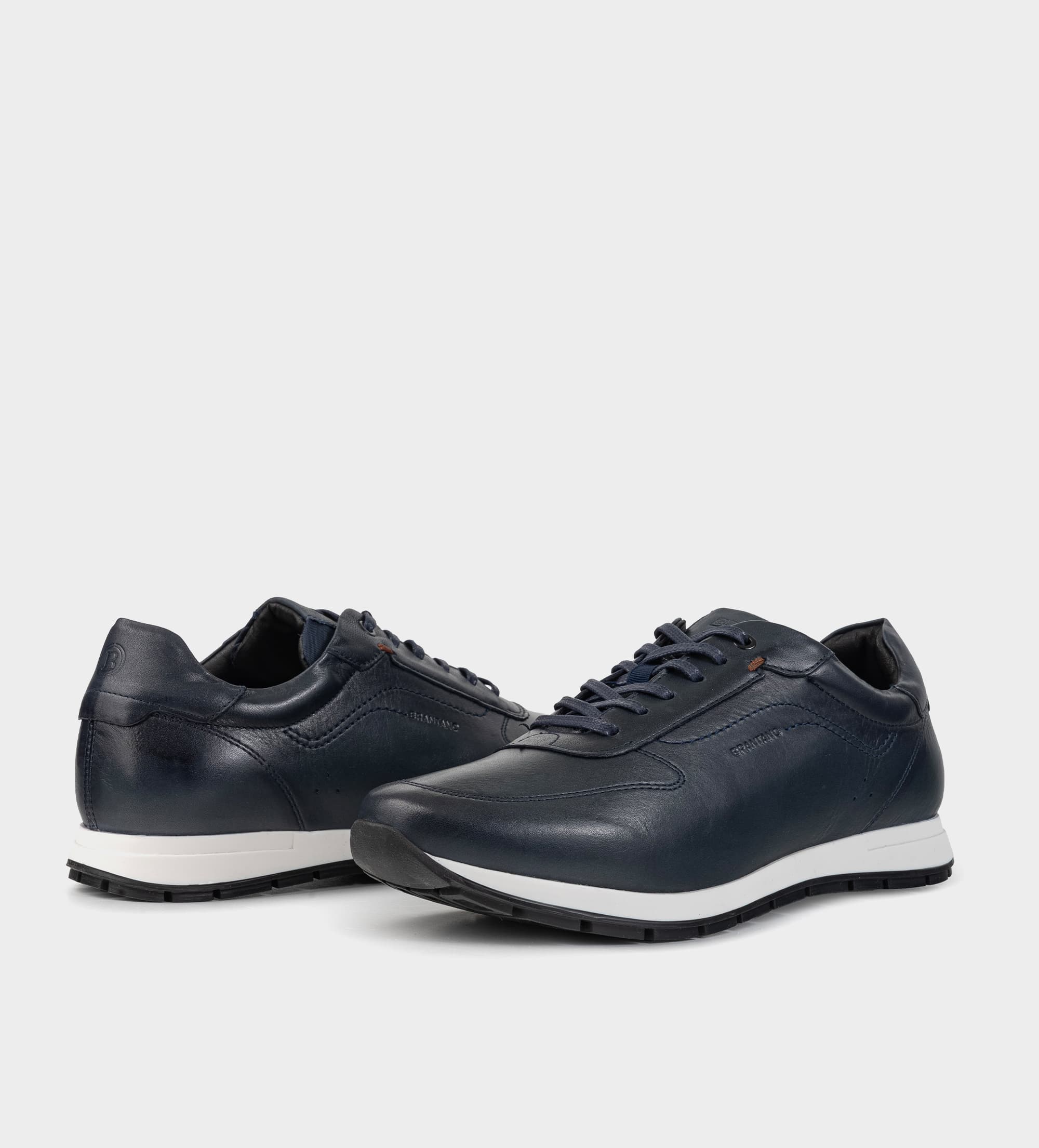 SNEAKER CASUAL PIEL AZUL