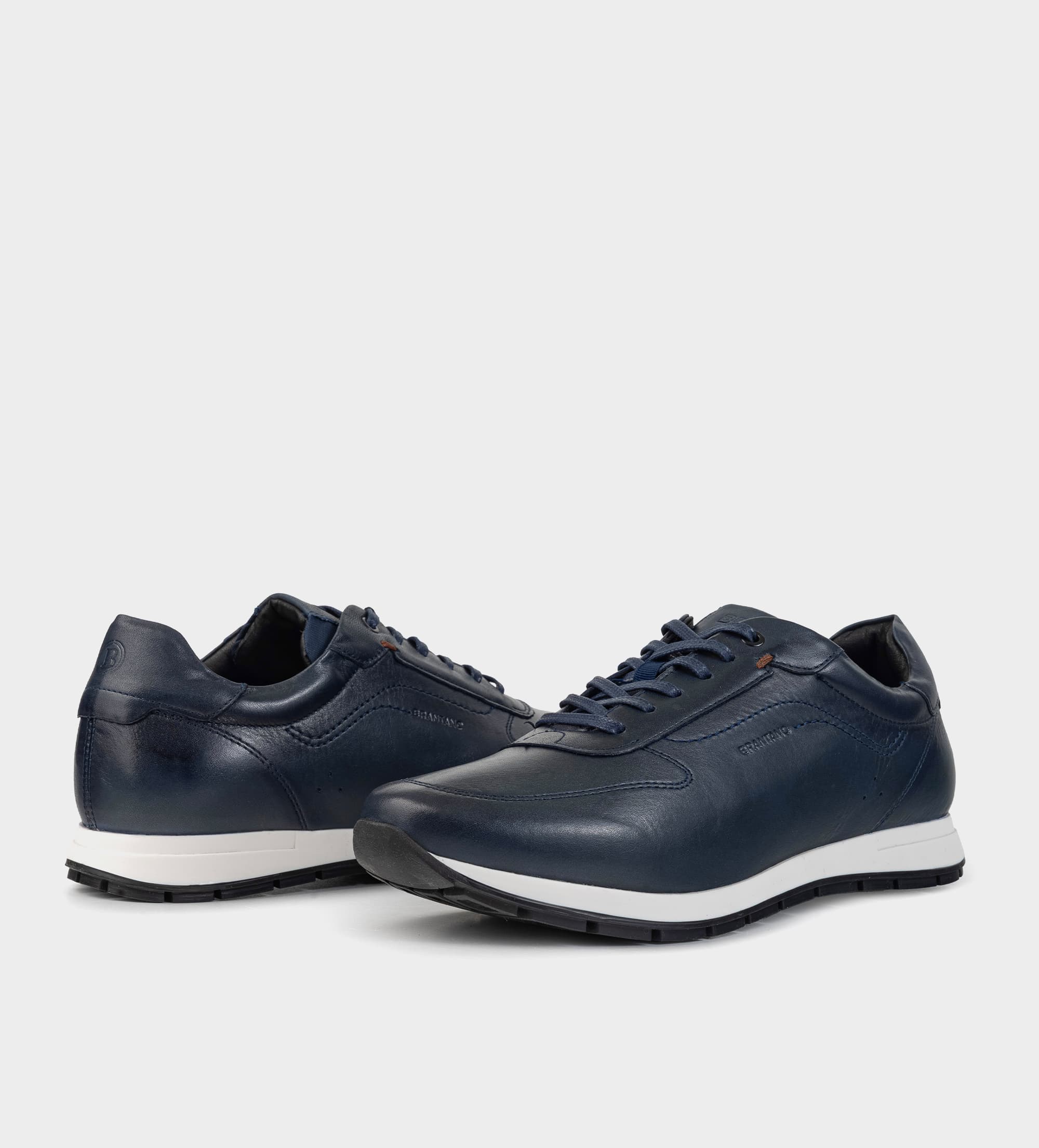 SNEAKER CASUAL PIEL AZUL