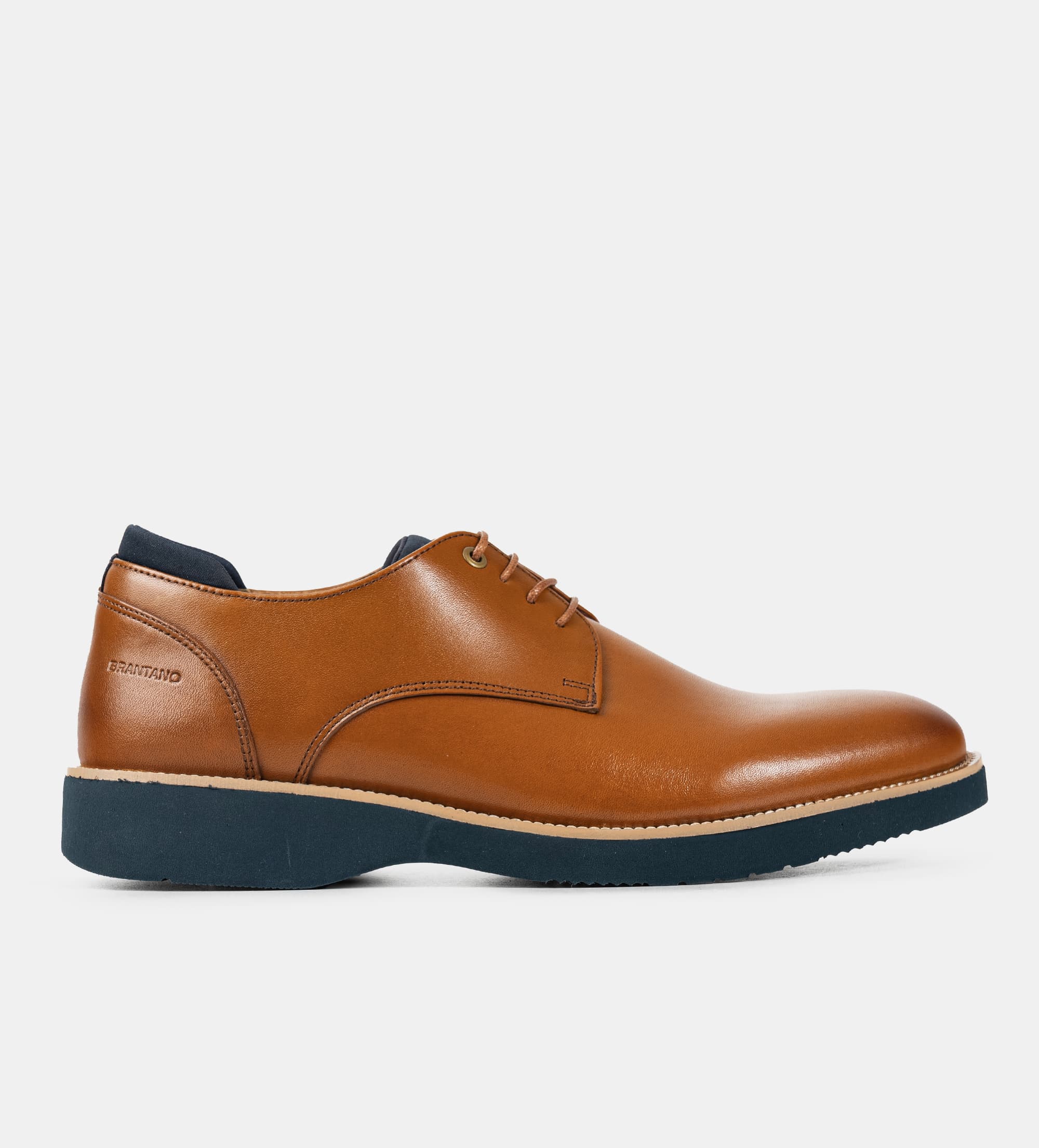 ZAPATO DERBY PIEL MIEL