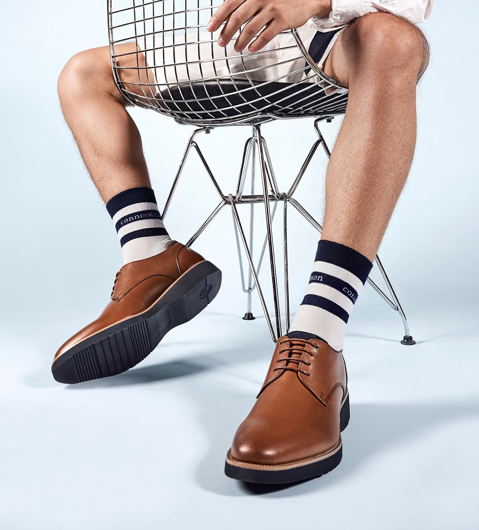 ZAPATO DERBY PIEL MIEL