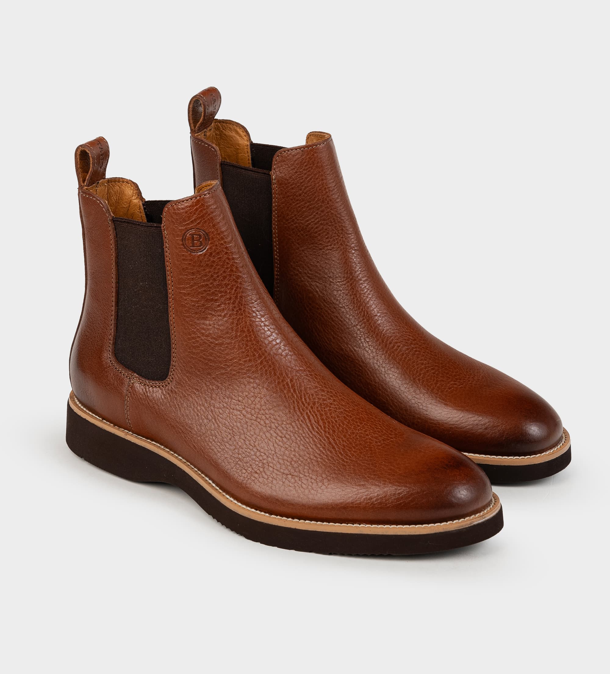 BOTA CHELSEA PIEL MIEL