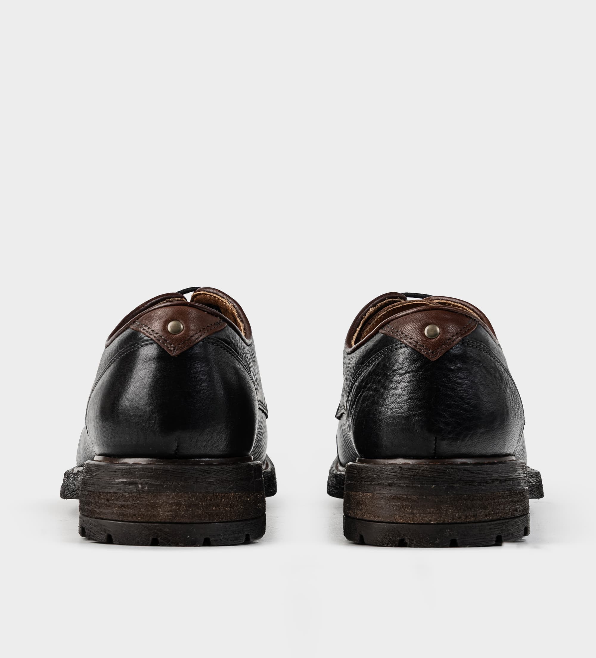 ZAPATO DERBY PIEL PREMIUM NEGRO