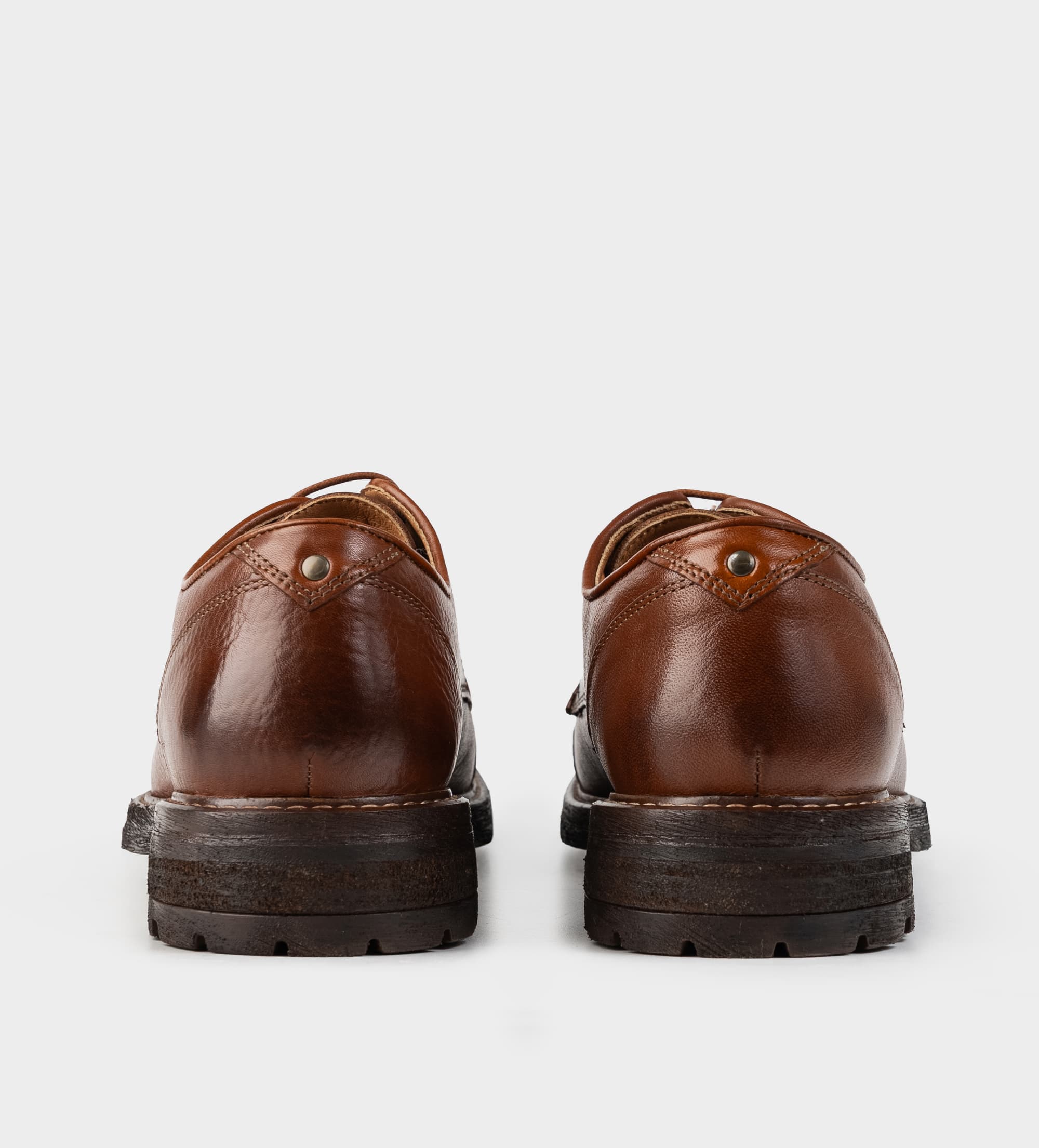 ZAPATO DERBY PIEL PREMIUM MIEL