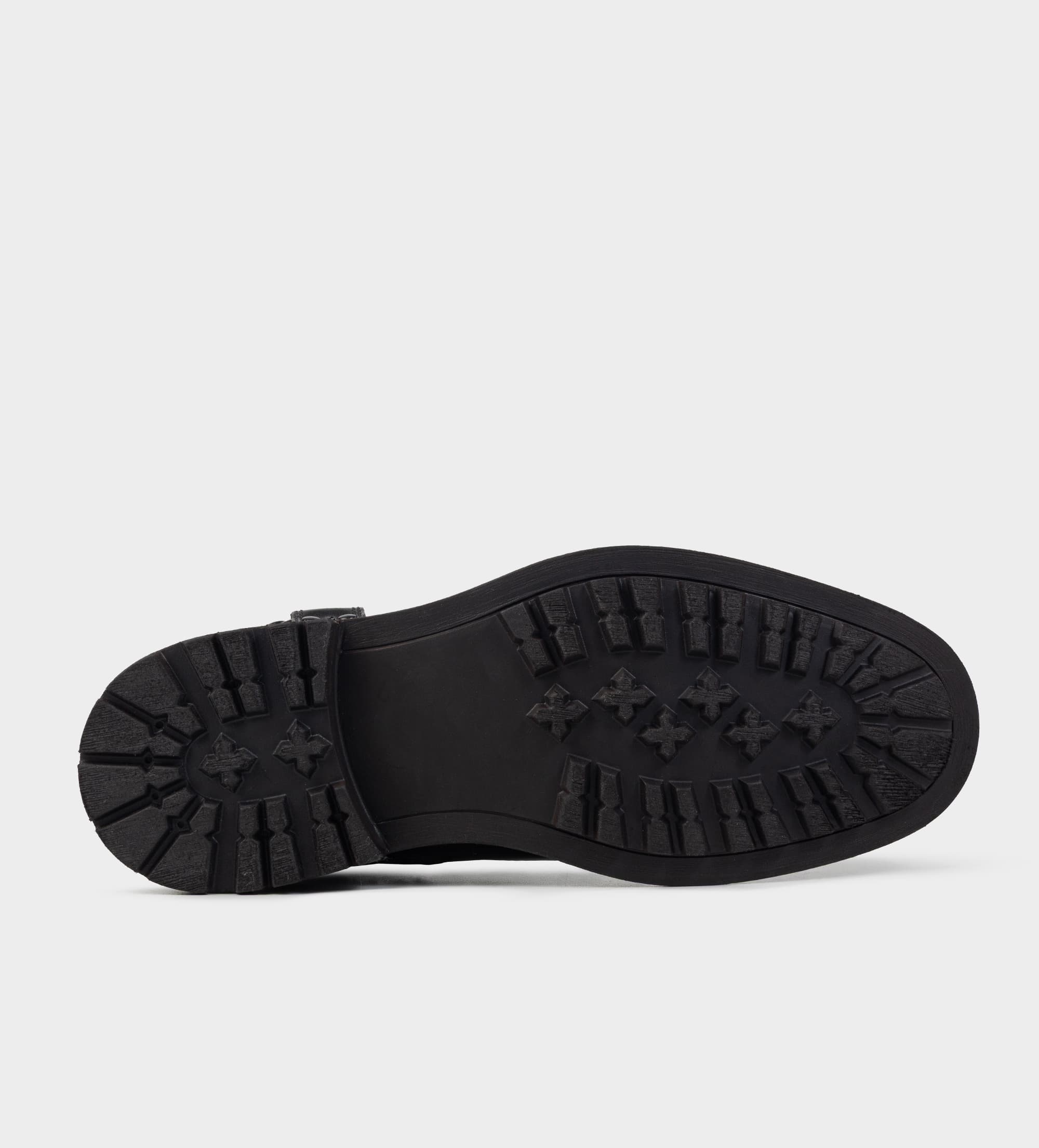 BOTA BIKER PIEL NEGRO