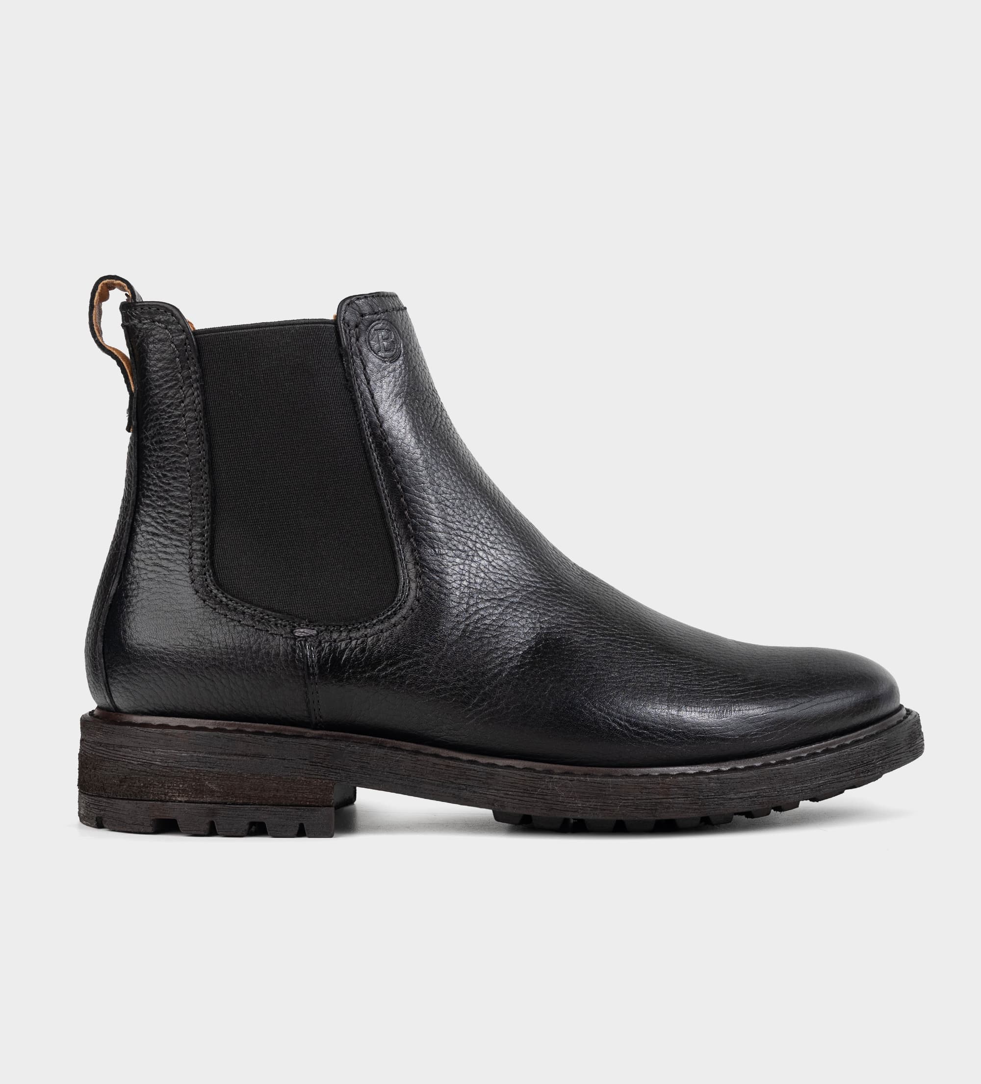 BOTÍN CHELSEA CASUAL PIEL NEGRO