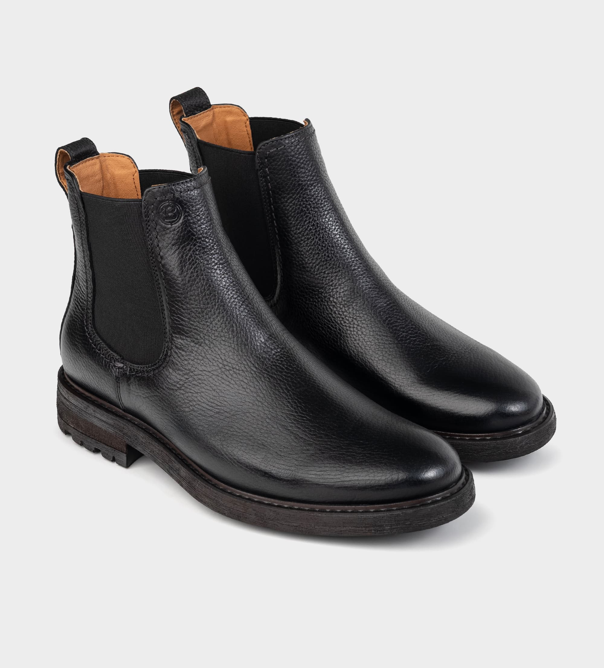 BOTÍN CHELSEA CASUAL PIEL NEGRO