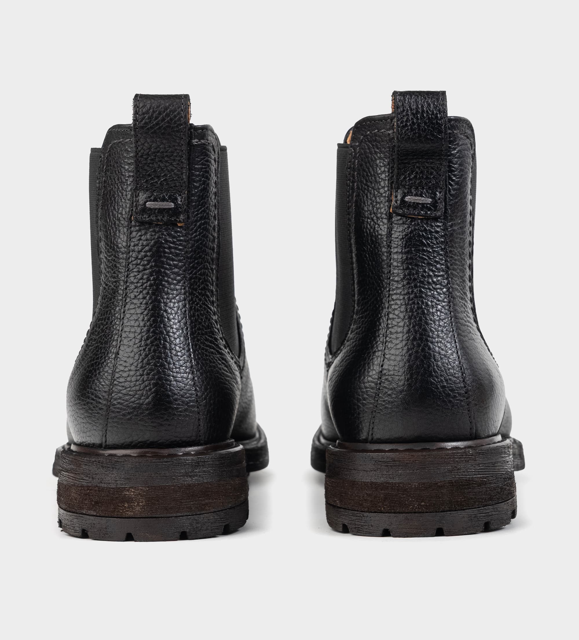 BOTÍN CHELSEA CASUAL PIEL NEGRO