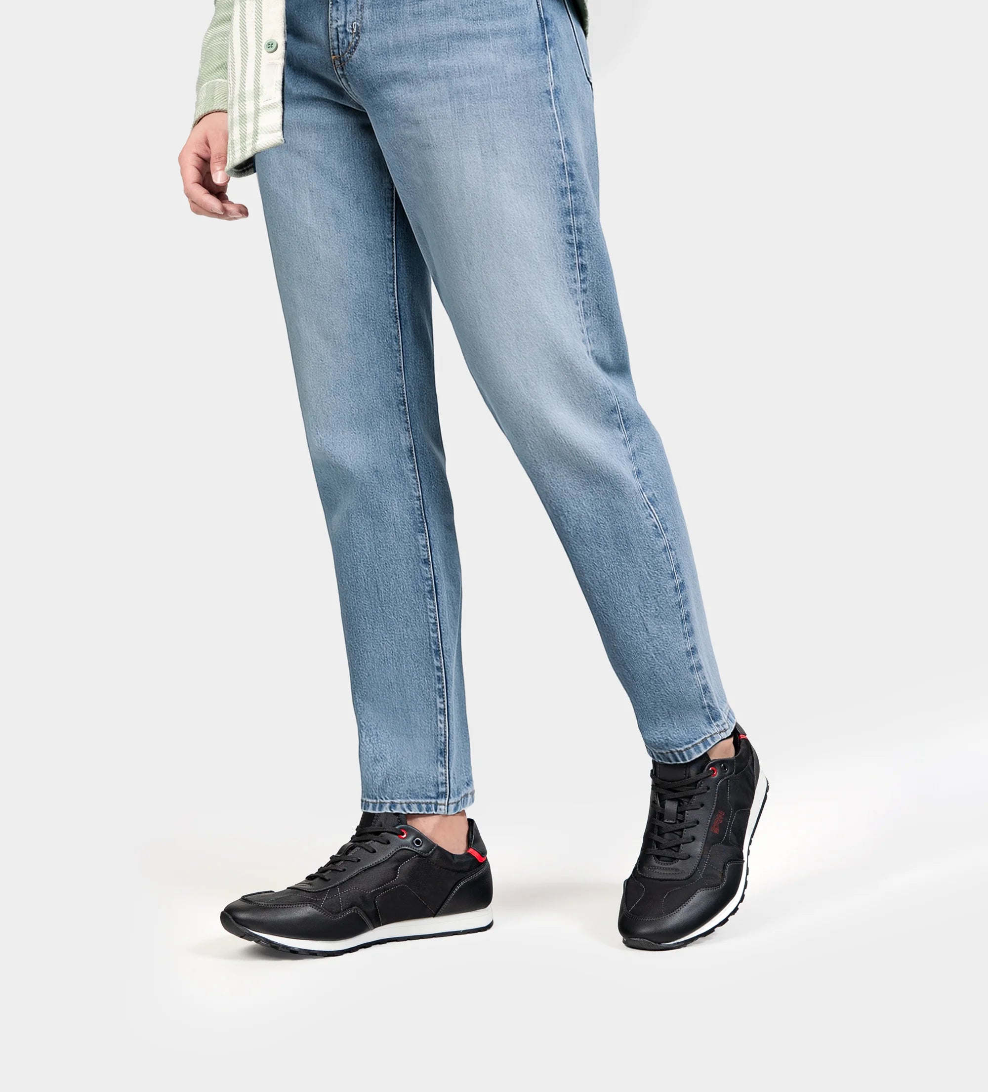 SNEAKER DEPORTIVO LONA NEGRO