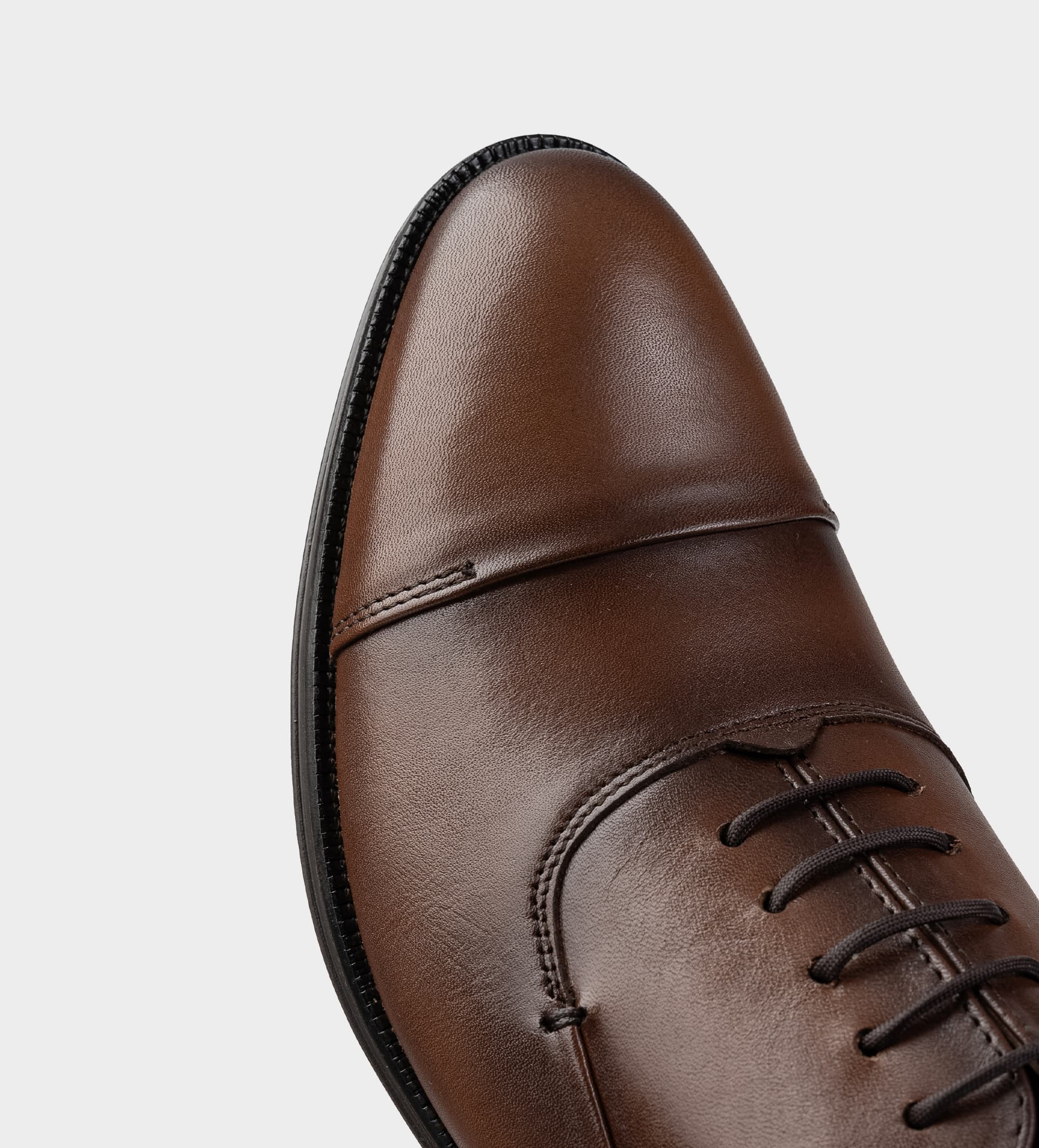 ZAPATO OXFORD PIEL CAFÉ
