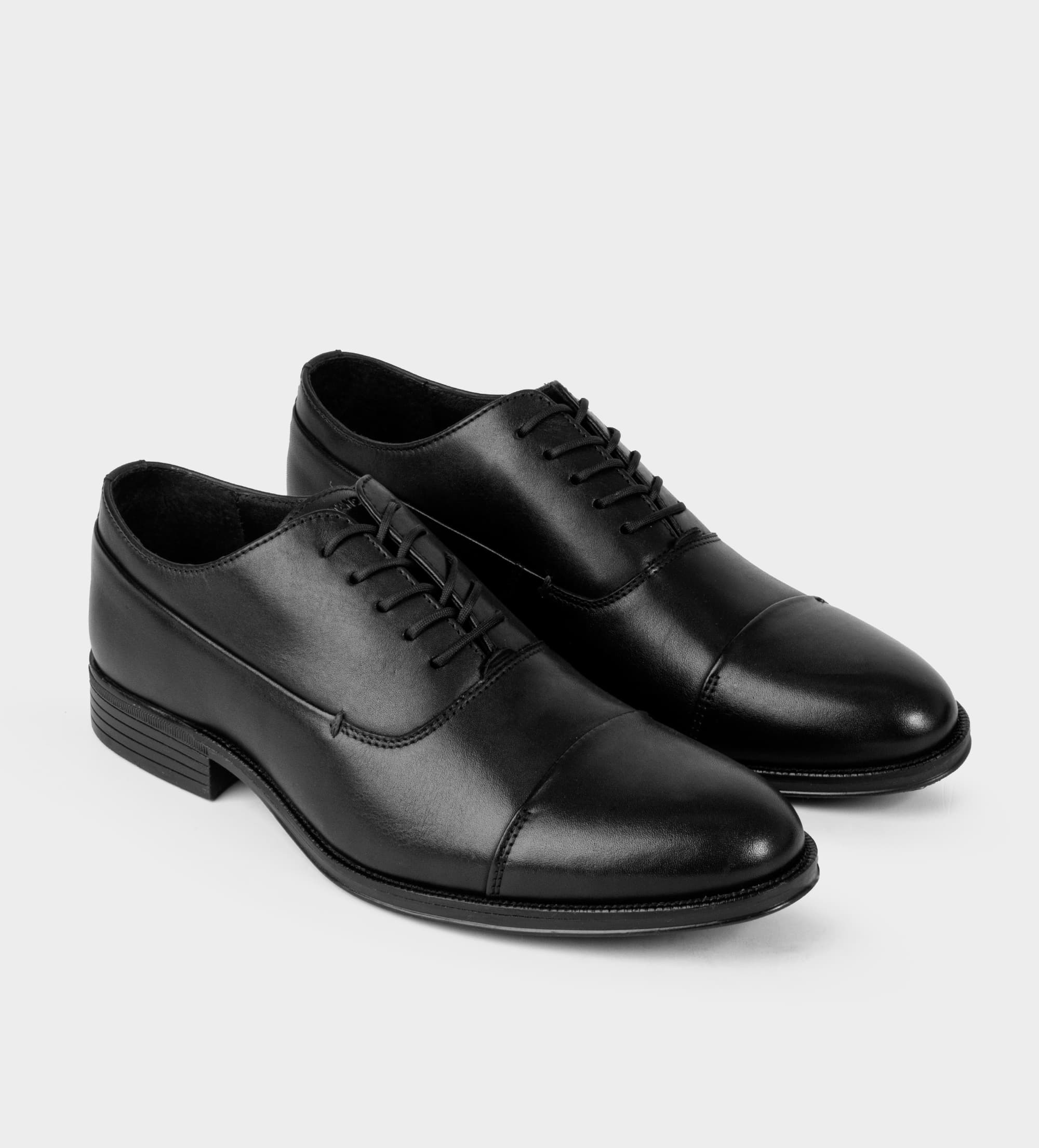 ZAPATO OXFORD PIEL NEGRO