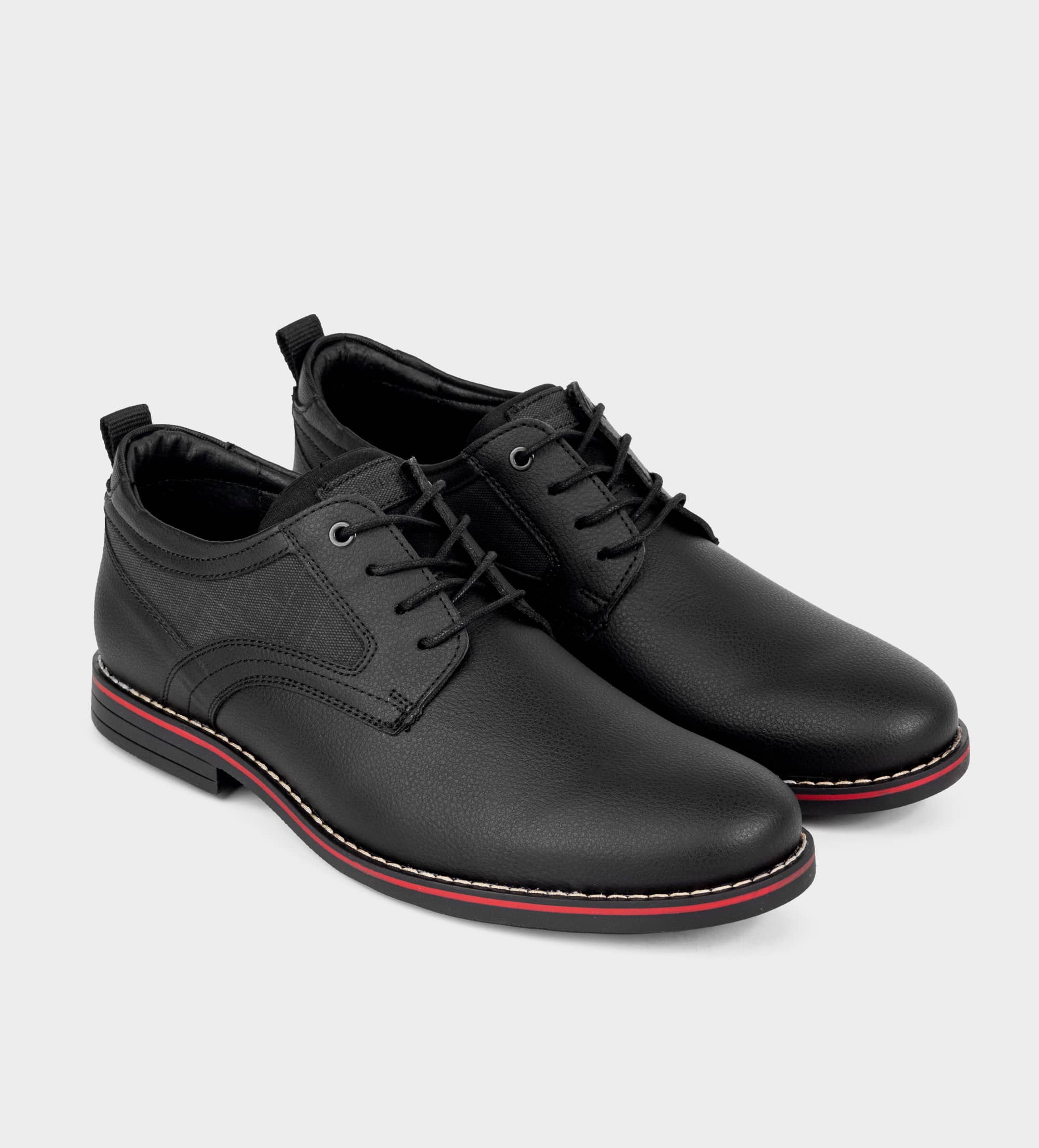 DERBY CASUAL TEXTURA NEGRO