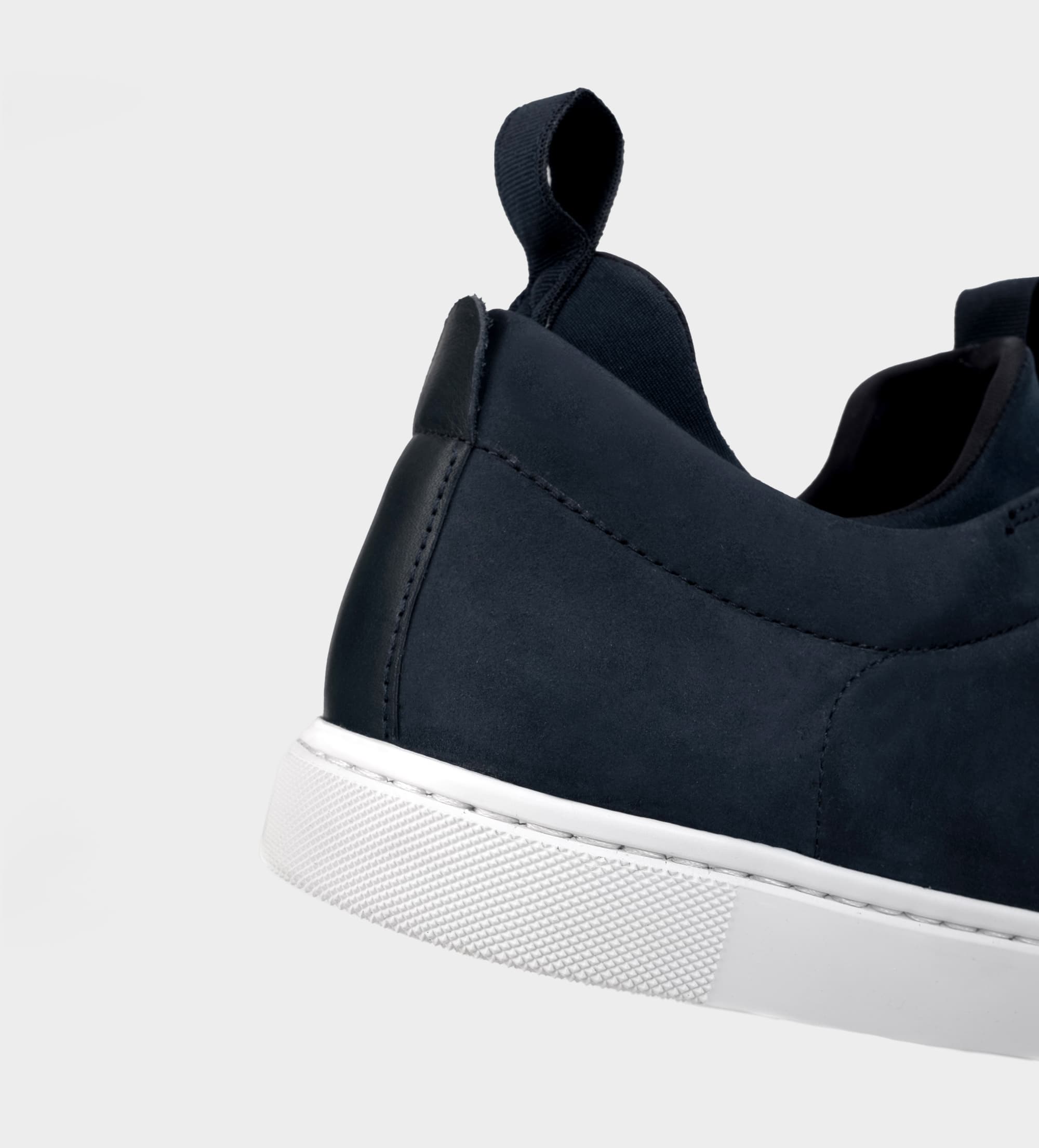 SNEAKER SLIP ON NOBUCK AZUL