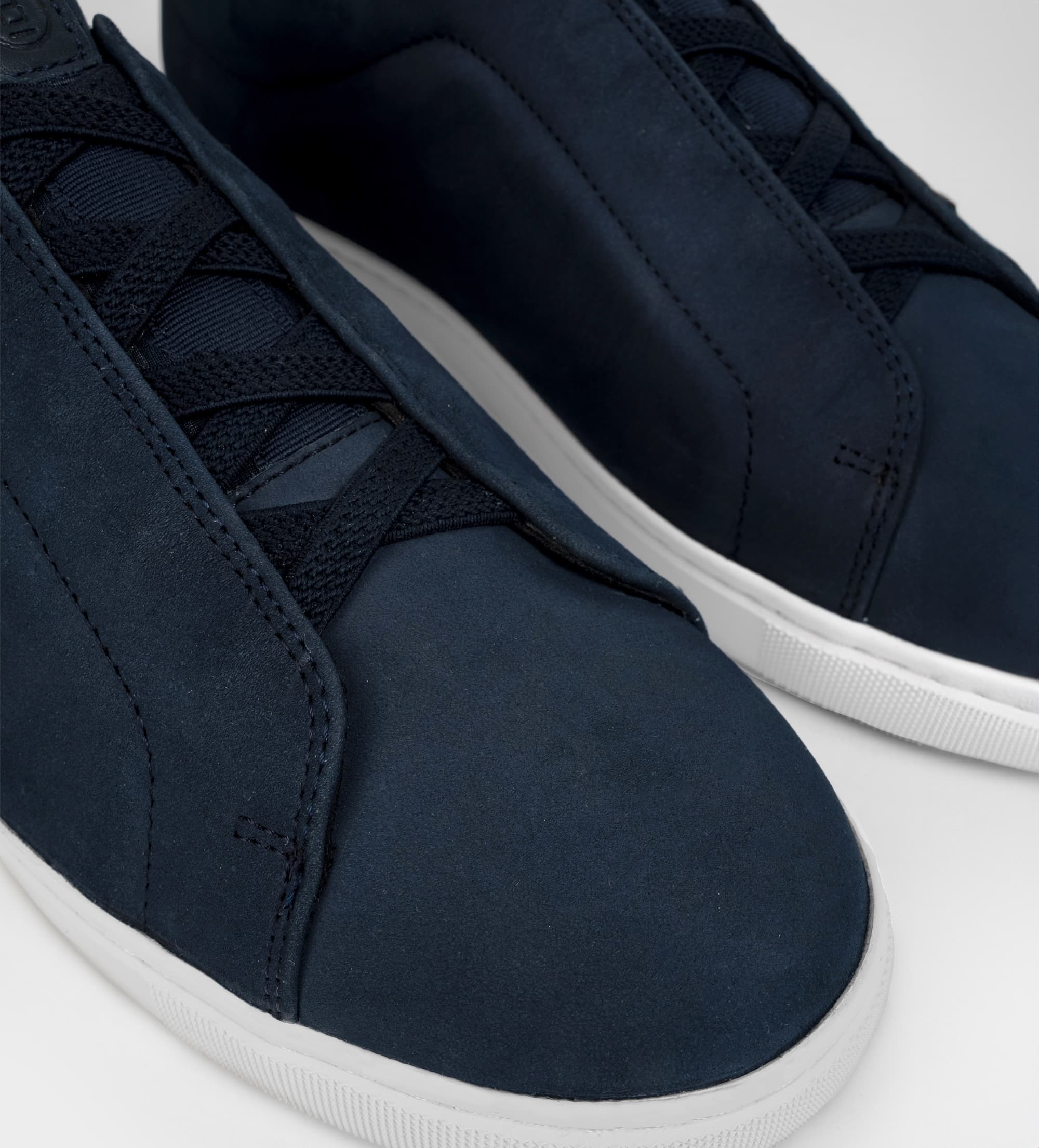 SNEAKER SLIP ON NOBUCK AZUL