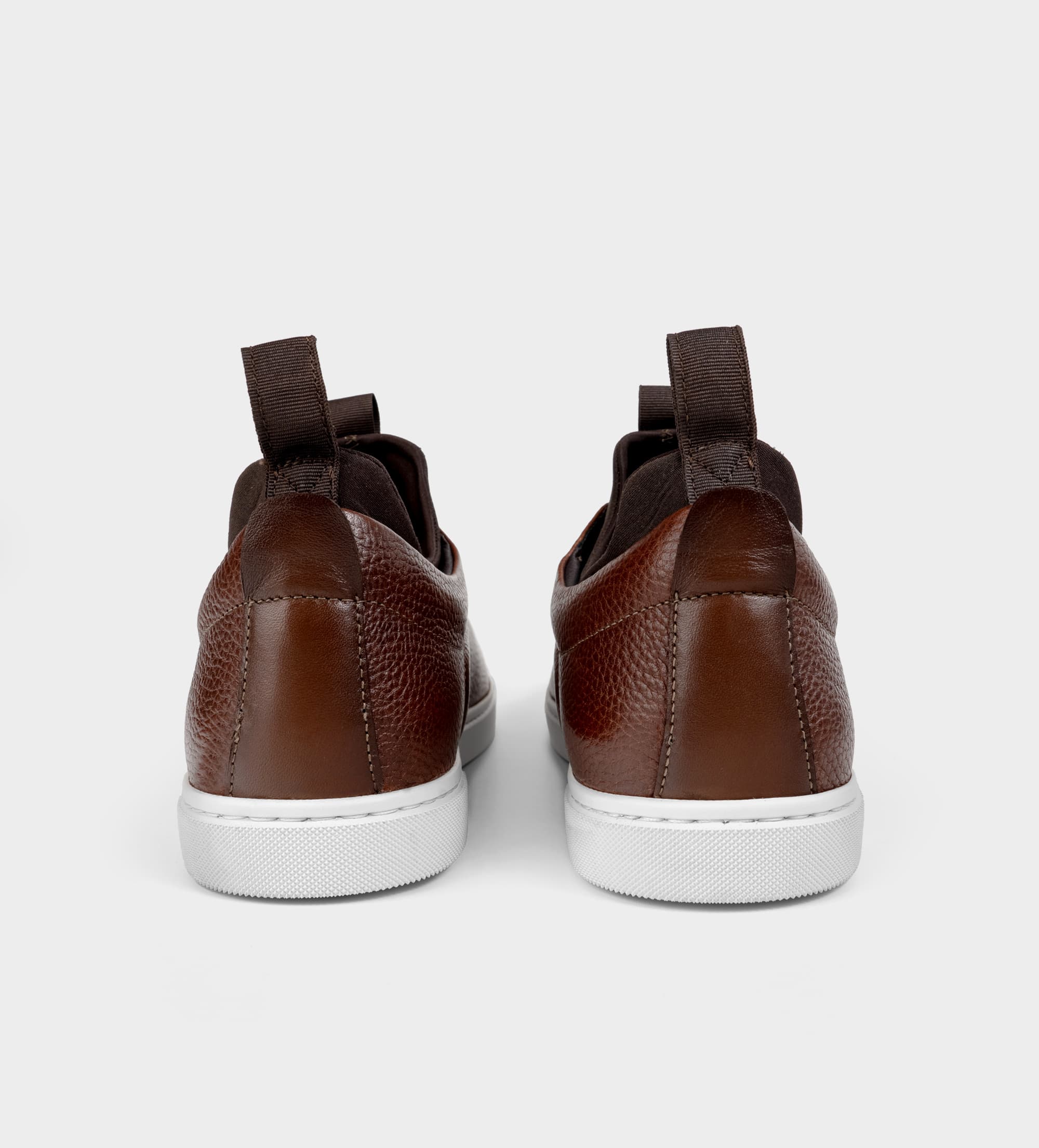 SNEAKER SLIP ON PIEL MIEL